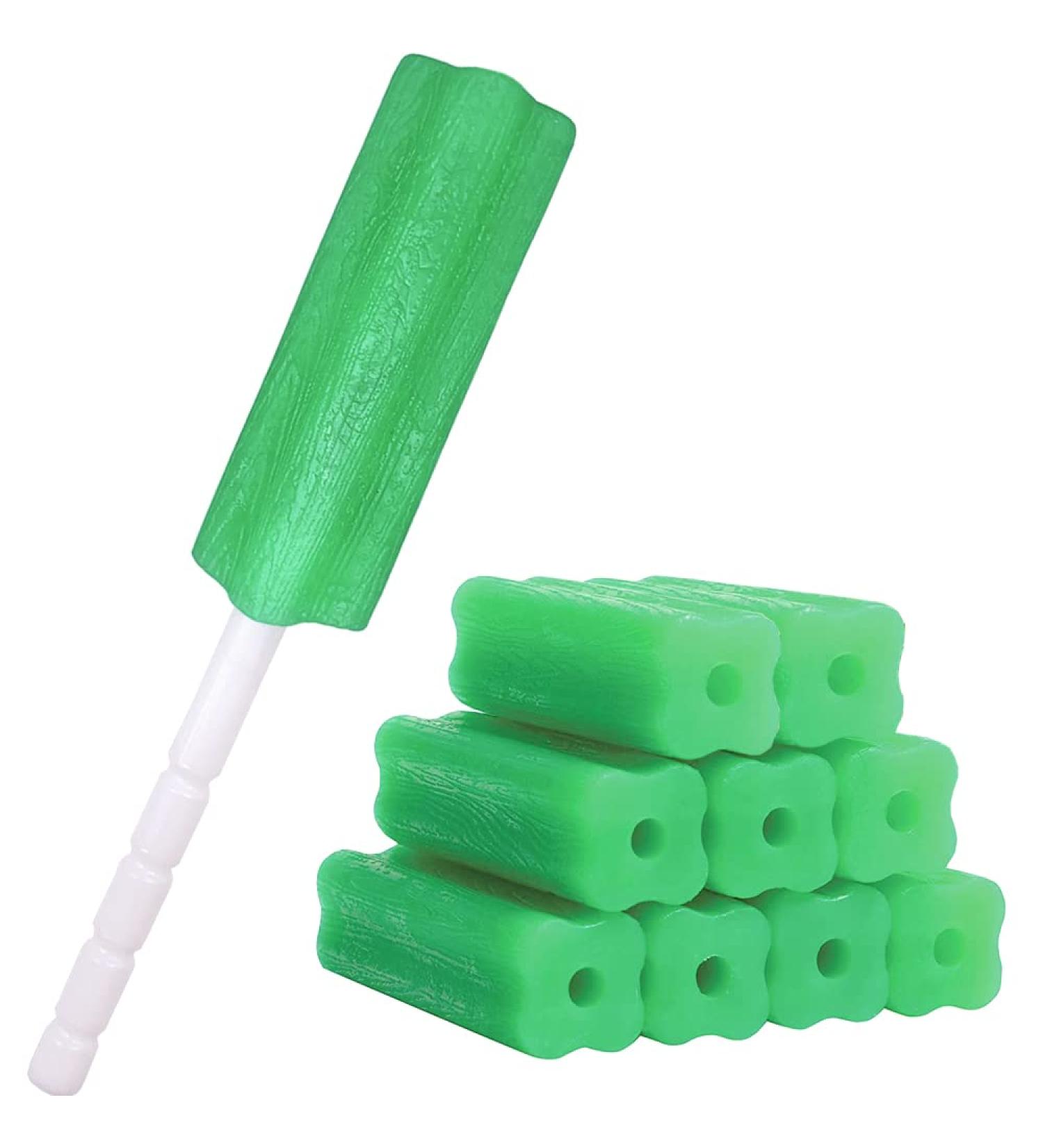 Orthodontics Chew for Invisalign Aligner Trays 10 Chew Mint Scented Cuboid Non-Slip (10 Pack Green) 10 Pack Green - Buy Online on GoSupps.com