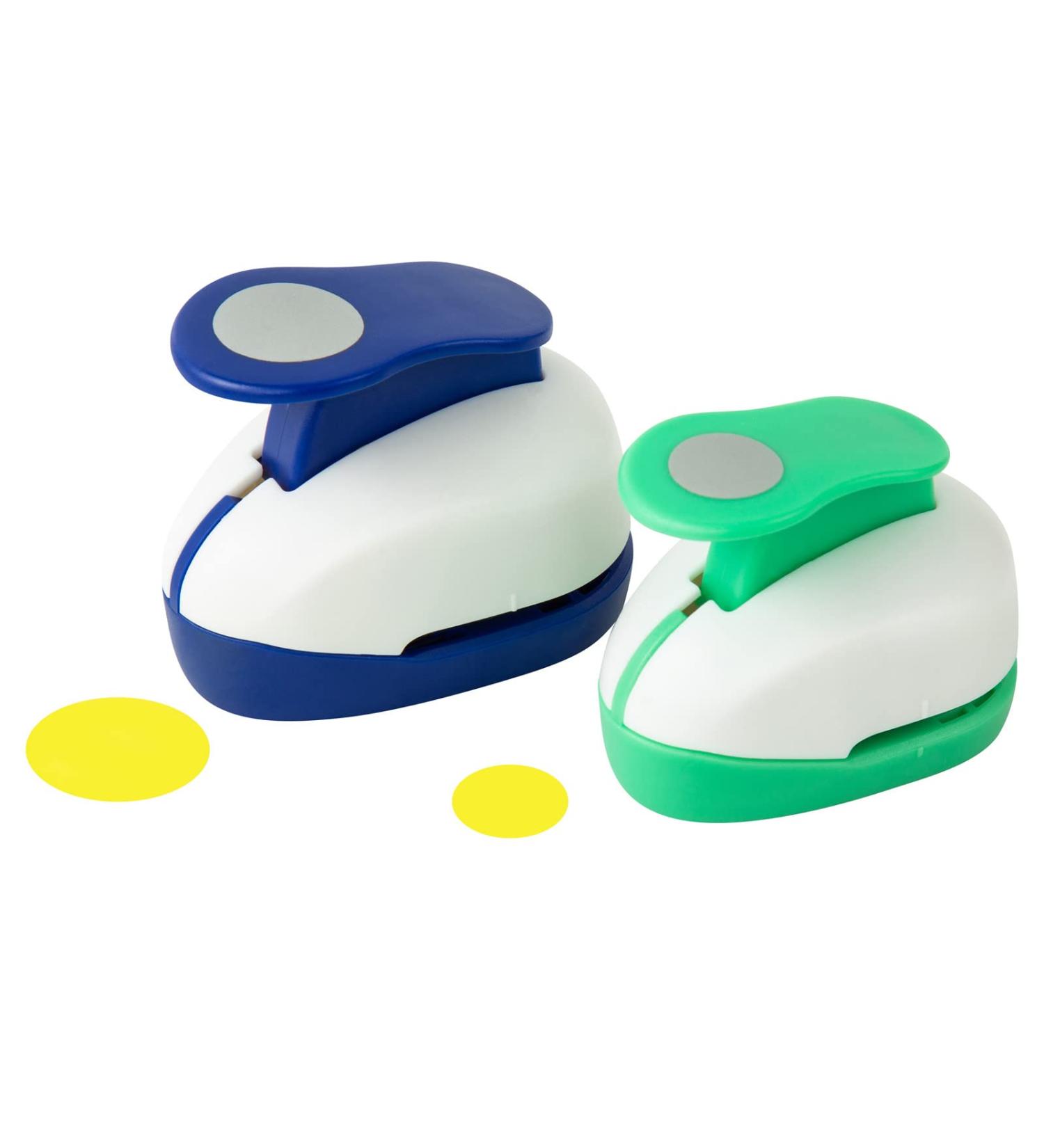 2PCS Circle Punch 1inch+ 5/8inch Hole Punch Shapes Paper Punch Circle Cutter for Paper crafts Scrapbook Punches Bottle Caps for Crafts Earring Card Craft Punch for Nail Strips Whole Puncher(16mm+25mm) 2PCS circle 16mm+25... - Buy Online on GoSupps.com