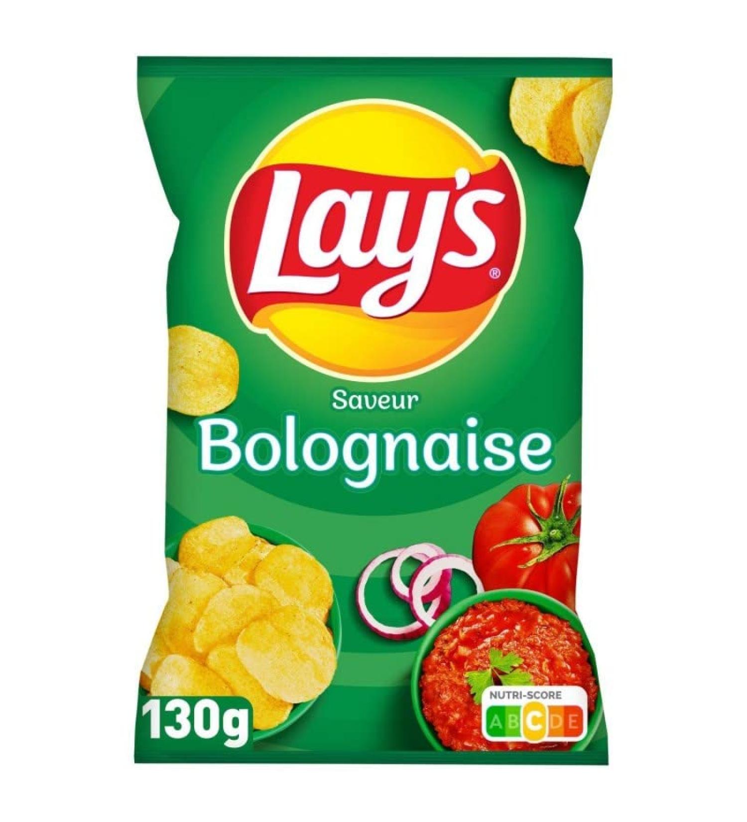 CHIPS BOLOGNAISE 130G LAY'S PACK OF 4 - Buy Online on GoSupps.com