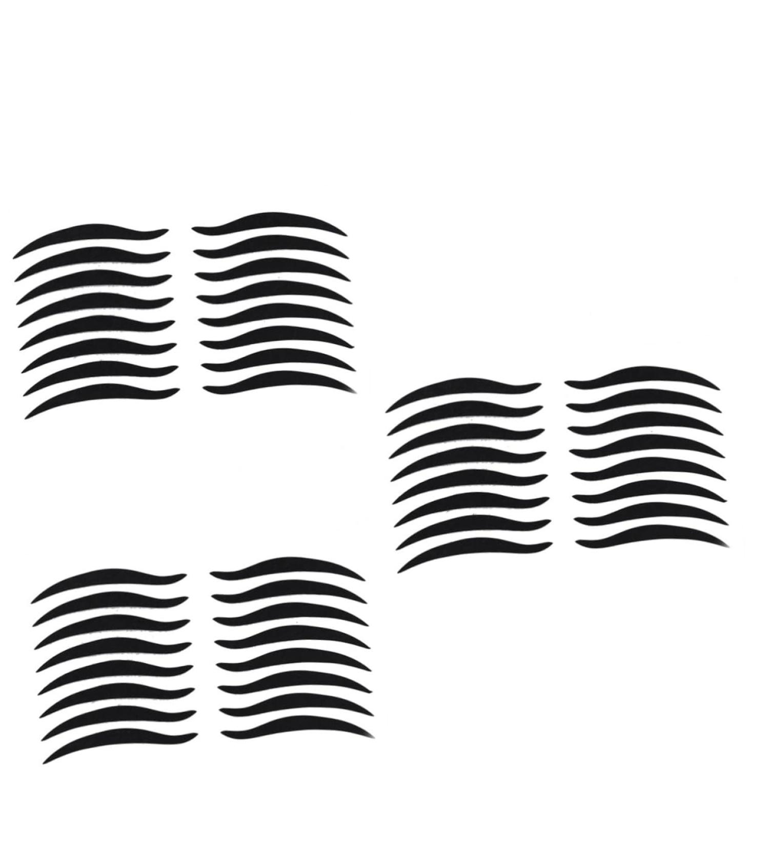  Didiseaon Didiseaon 240 Pairs of Eyelid Tape Invisible Tape Black Eye Pencils Temporary Eyeliner Waterproof Eyelid Tape Double-Sided Adhesive Tape - Buy Online on GoSupps.com