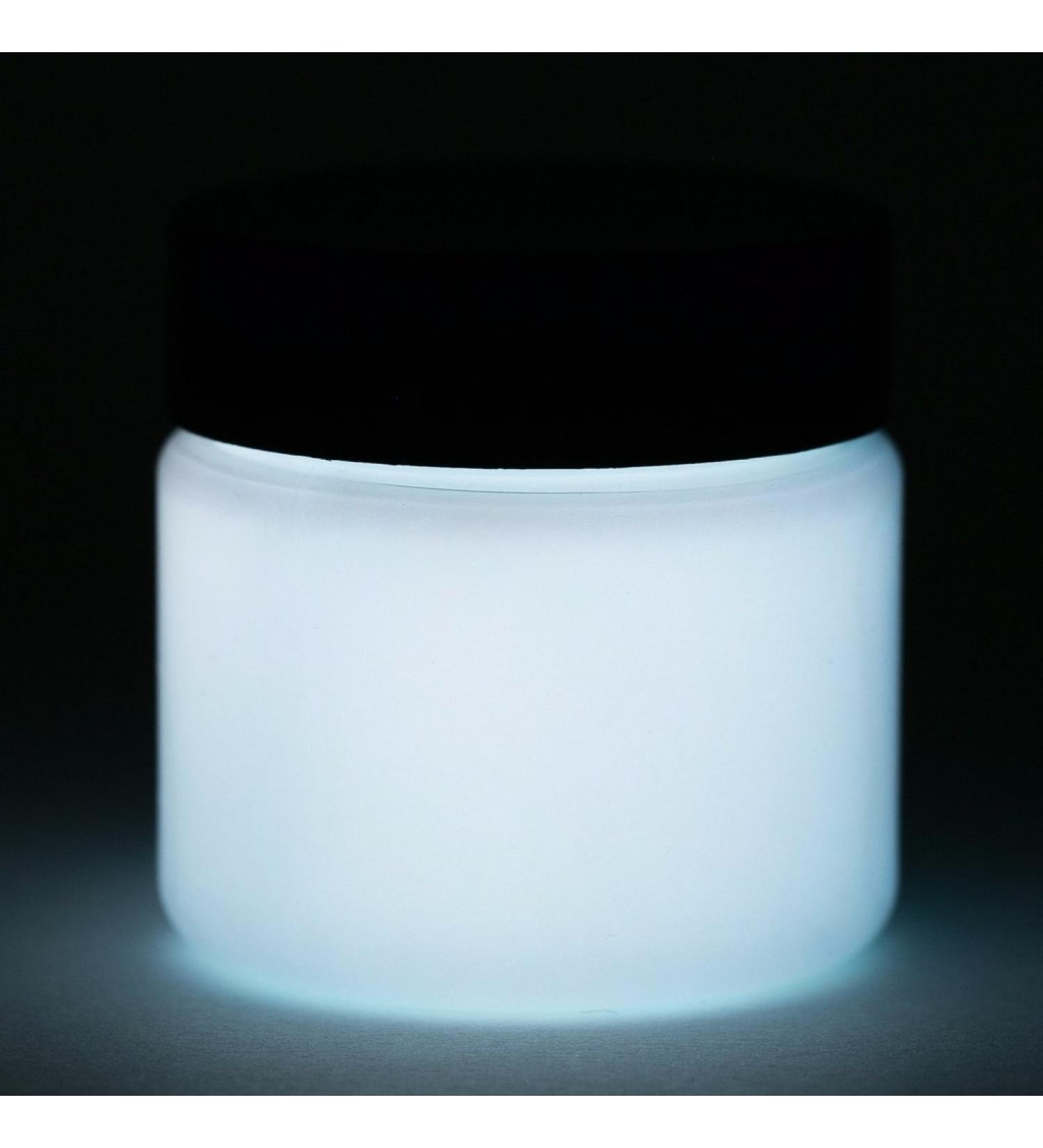 Glow In The Dark Acrylic Paint - Neutral White - 1 Ounce - 5+ Color Options - For Art, Decorations, Indoor & Outdoor Crafts - Adults, Students, Kids - Buy Online on GoSupps.com