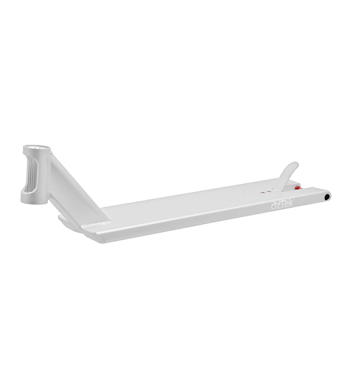 Aztek Siren 6 Pro Scooter Deck - 6 Wide Street Deck with Boxed Dropouts - Silver - Buy Online on GoSupps.com