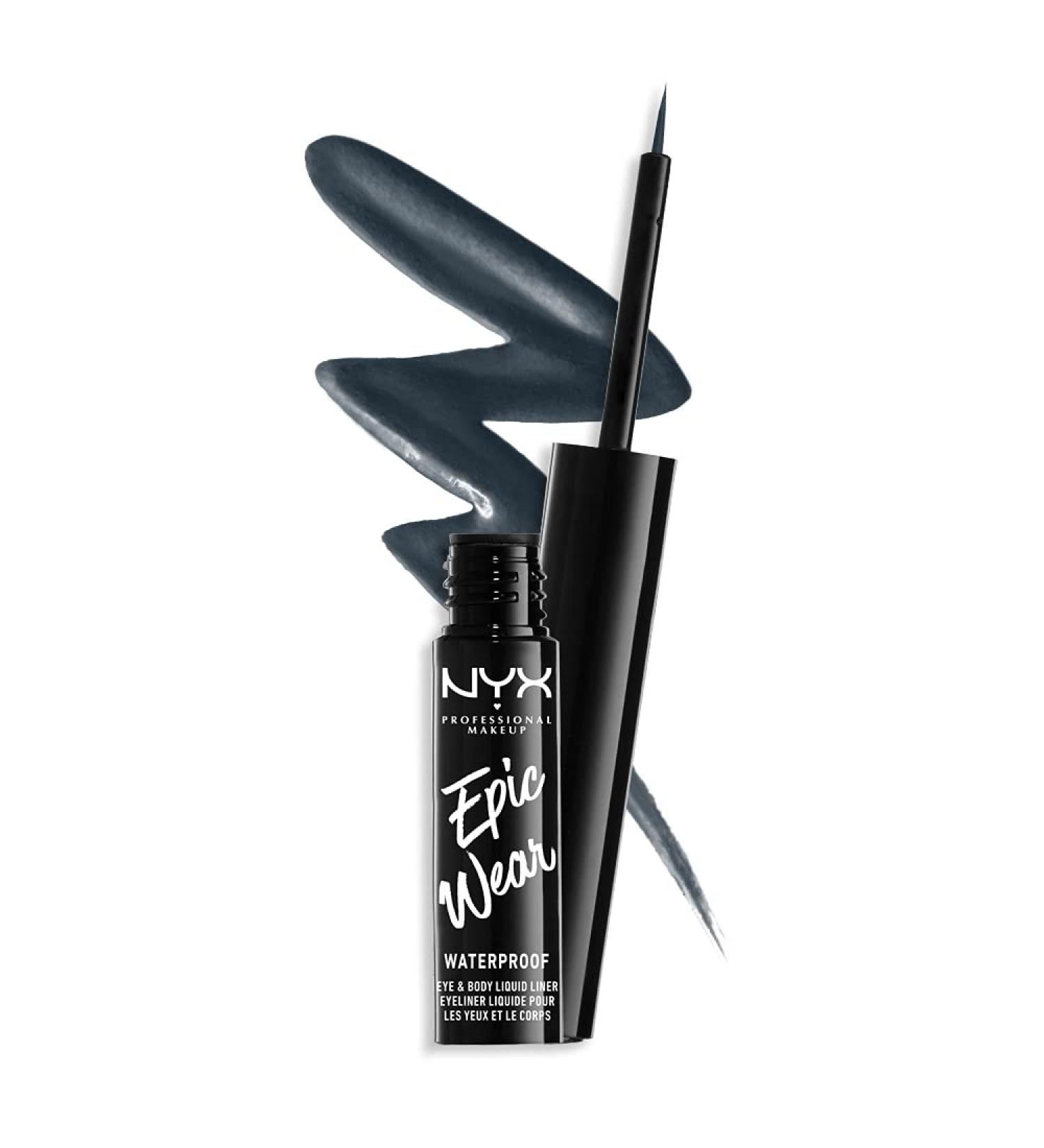 NYX Epic Wear Liquid Liner - Stone Fox Matte | Long-Lasting Waterproof Eyeliner - Buy Online on GoSupps.com