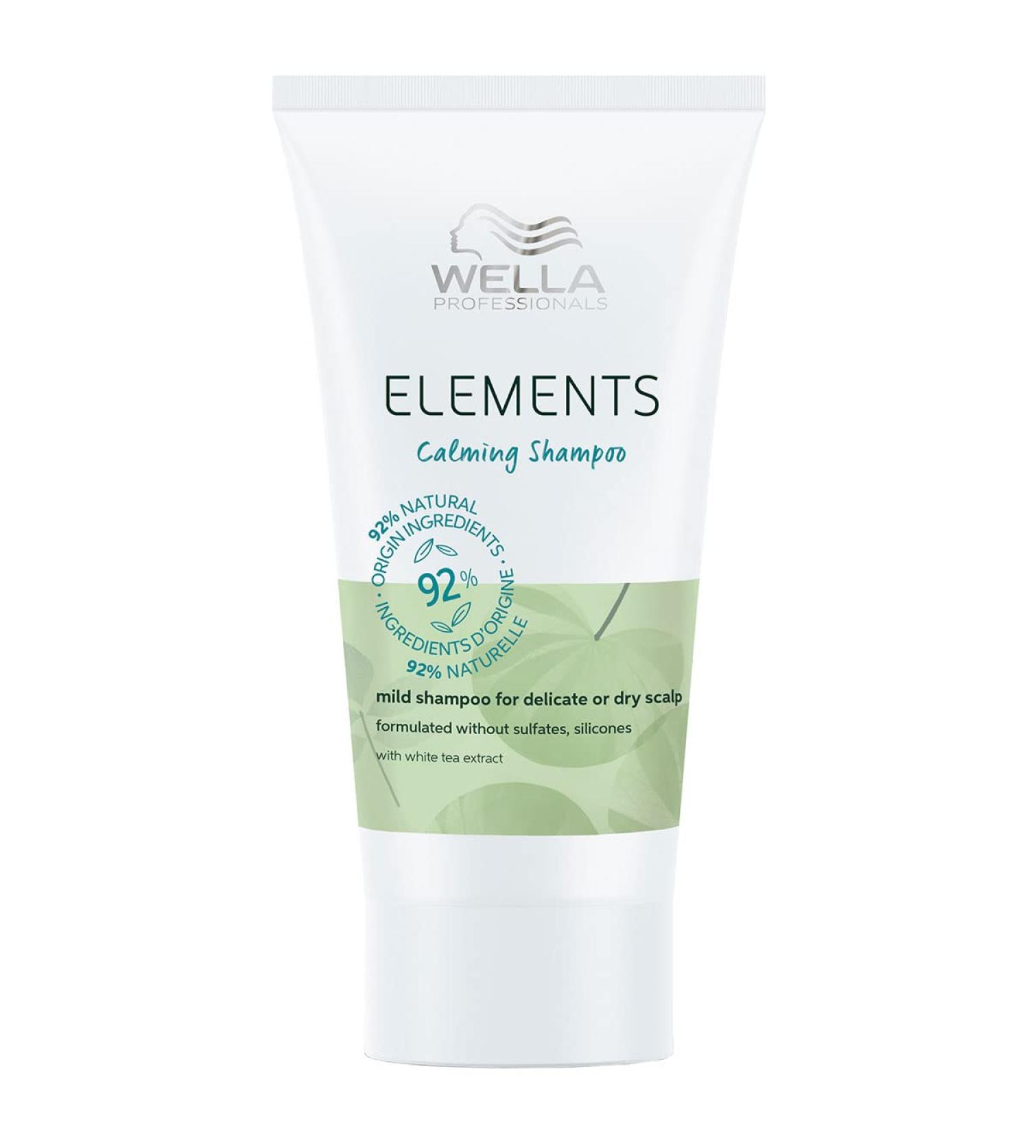 Wella Professionals Elements Calming Cedar Shampoo 30 ml - Buy Online on GoSupps.com