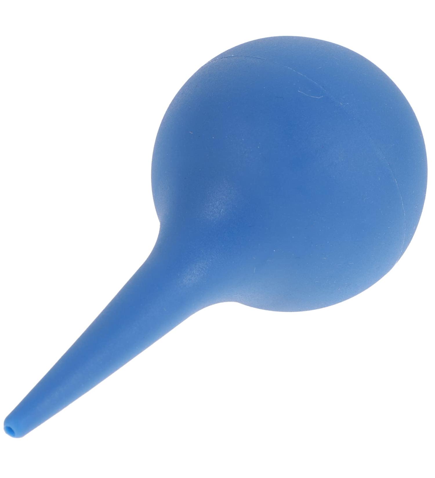 Hemoton Ear Wax Removal Tool - Hand Crank Blue Air Duster for Ear Cleaning and Nasal Suction - Buy Online on GoSupps.com