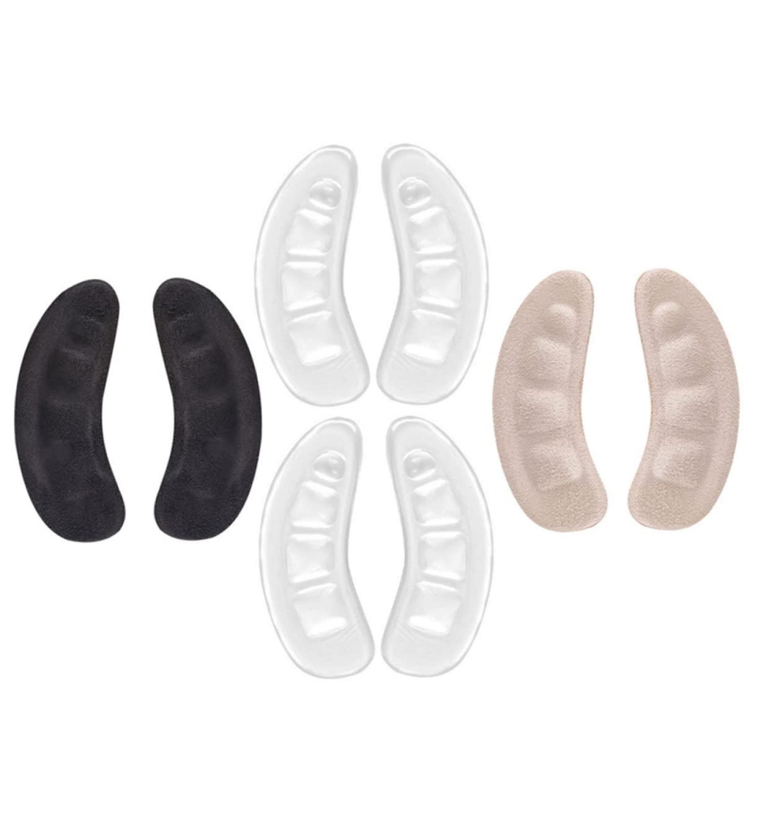 FRCOLOR 4 Pairs Anti-Wear Heel Stickers | Comfortable Gel Pads for Women's Shoes | Perfect Grip for Cushioned Heels - Buy Online on GoSupps.com
