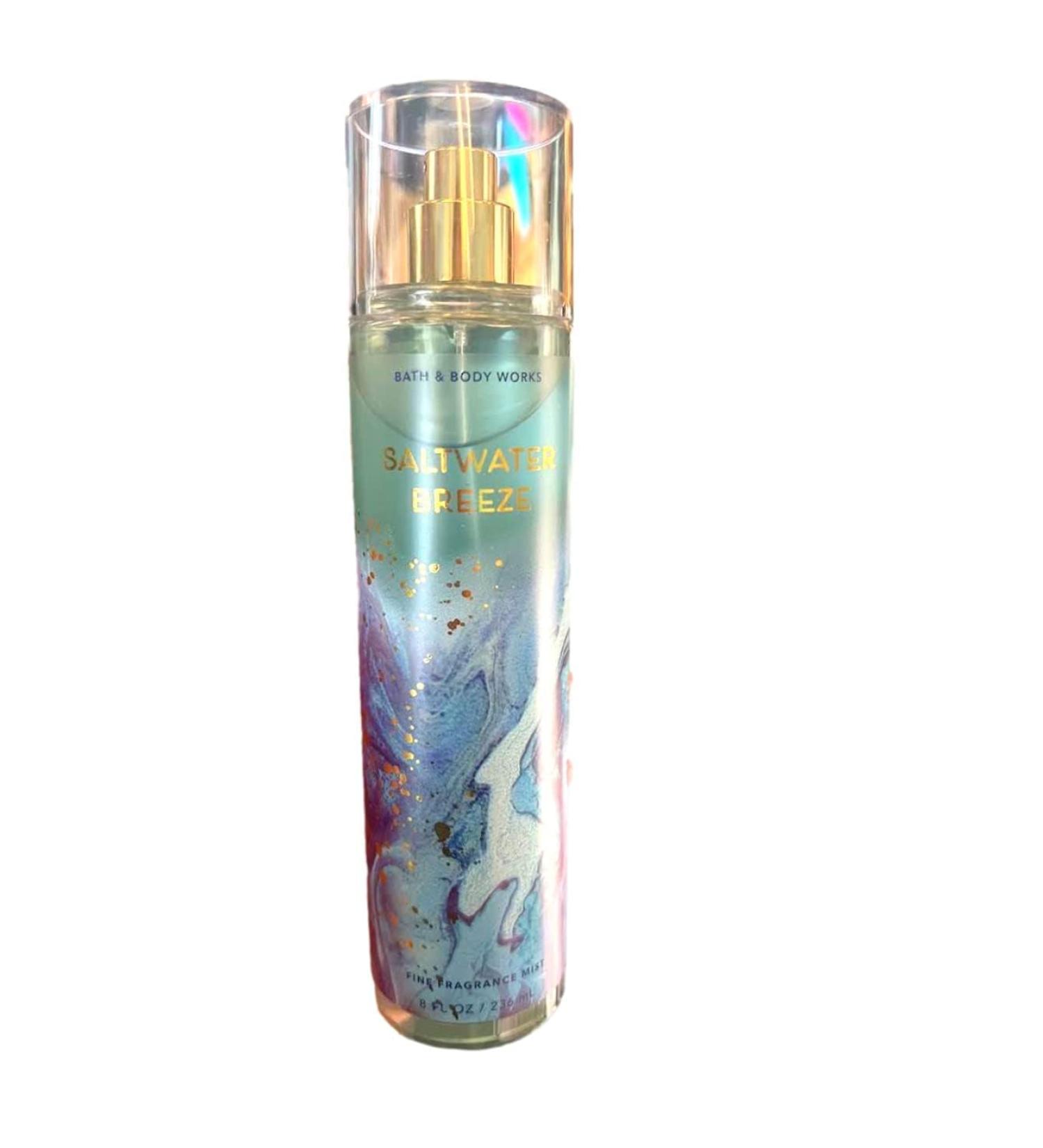 Bath & Body Works Bath and Body Works Fine Fragrance Mist (Saltwater Breeze 8 Oz Full Size)