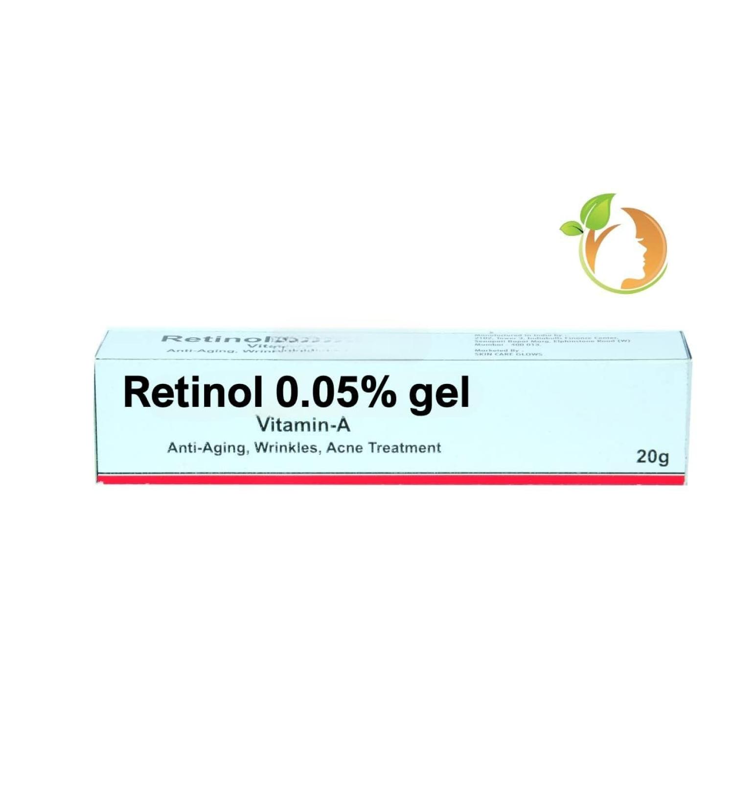Retinol Gel 0.05 20g vitamin a skin tightening anti aging gel