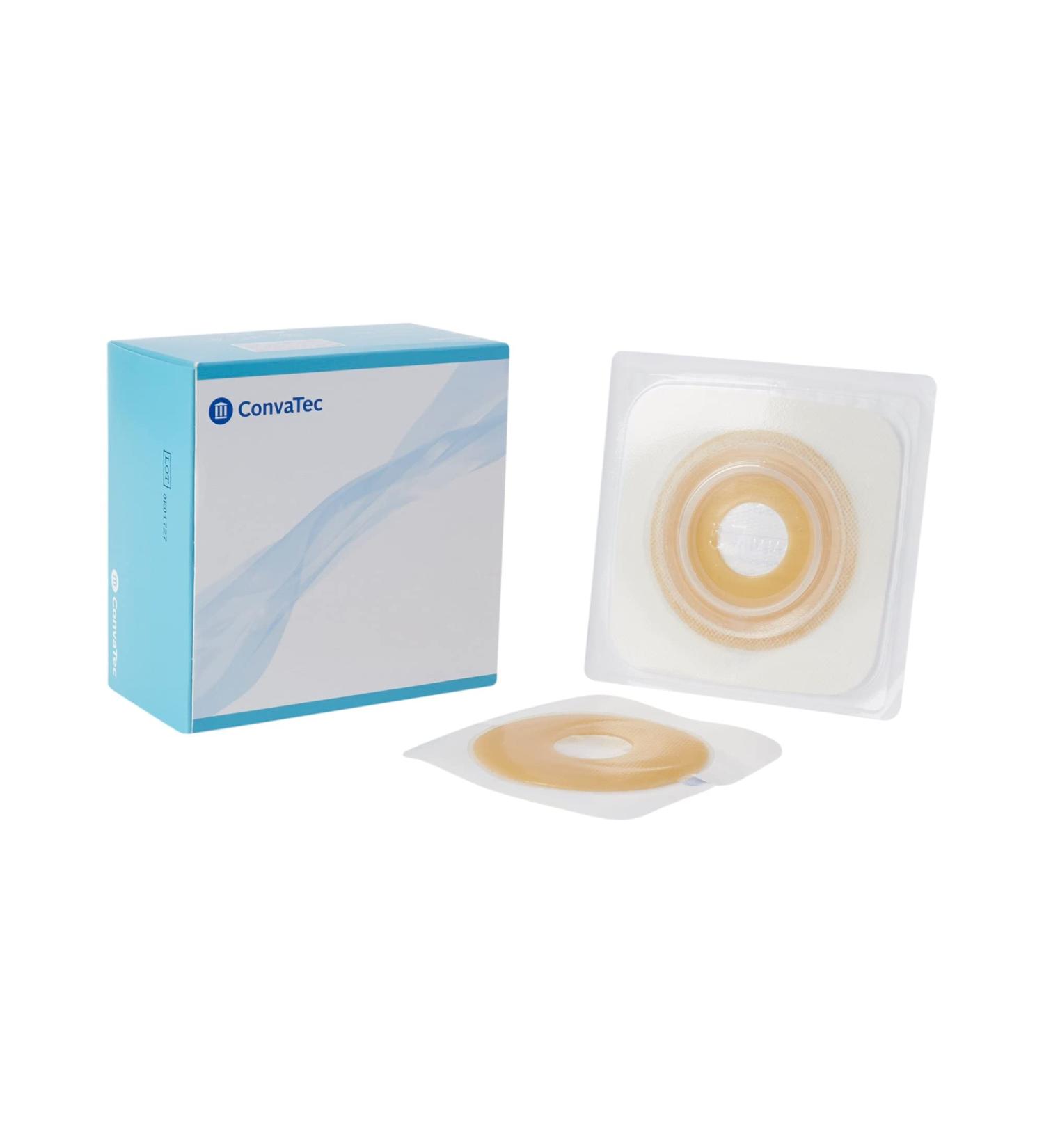 Buy ConvaTec SUR-FIT Natura Moldable Stomahesive Skin Barrier - 2-1/4" Flange Mold-to-Fit Opening Hydrocolloid Tape Collar - Pack of 10 for Optimal Protection - International Shipping Available - Buy Online on GoSupps.com