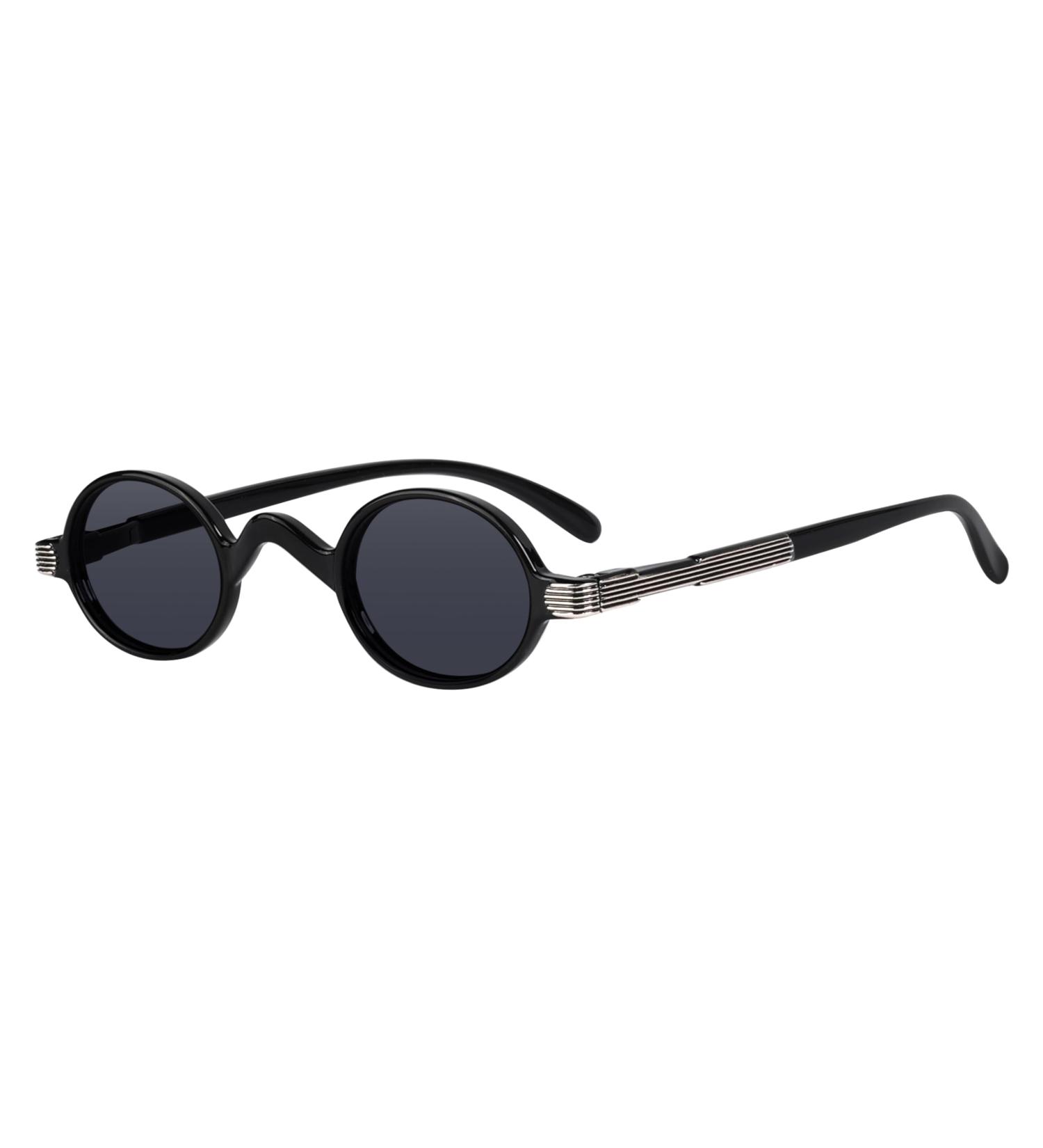 Eyekepper Vintage Mini Oval Reading Glasses - Grey Lenses | International Shipping Available - Buy Online on GoSupps.com