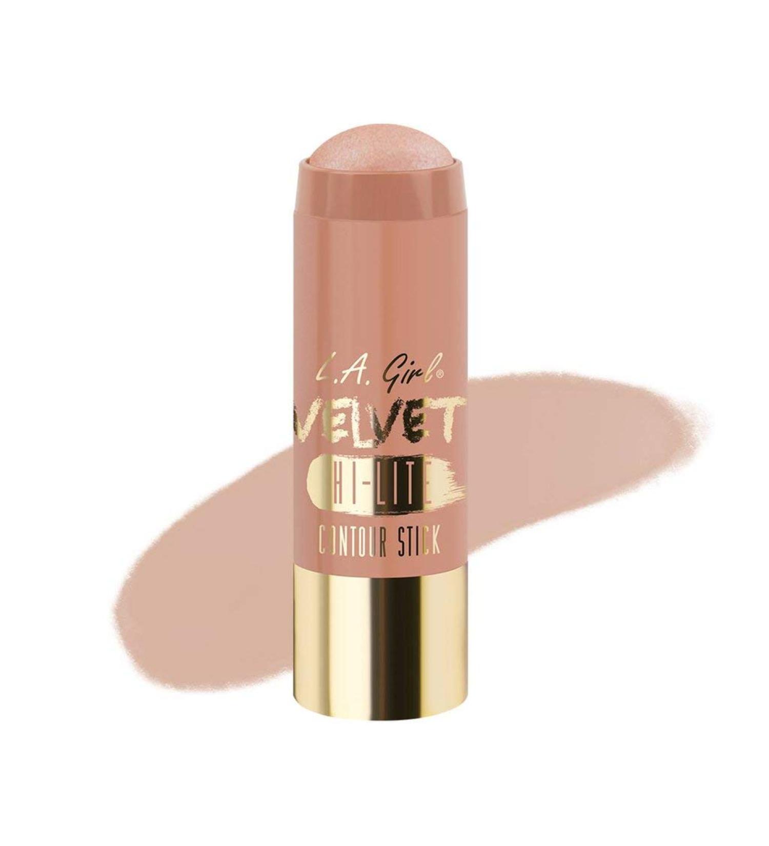 L.A. Girl Velvet Hi-Lite Contour Stick - 0.2 oz | Flawless Highlighting & Contouring - Buy Online on GoSupps.com