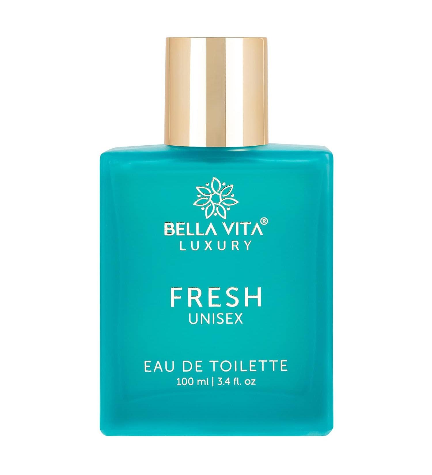 Be-lla Vita Luxury FRESH Eau De Toilette Unisex Perfume for Men & Women with Bergamot Ylang Ylang |Refreshing EDT Long Lasting Fragrance Scent 100 Ml - Buy Online on GoSupps.com