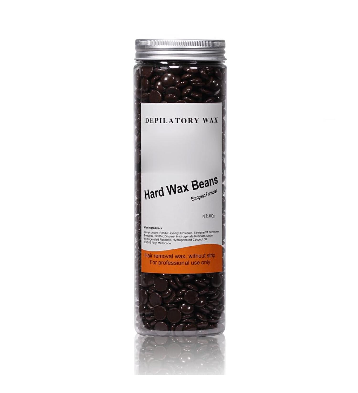 Rongweiwang 400g Chocolate Hair Removal Wax Beans - Skin-Friendly Universal Epilation for Professional Salon Results - Buy Online on GoSupps.com