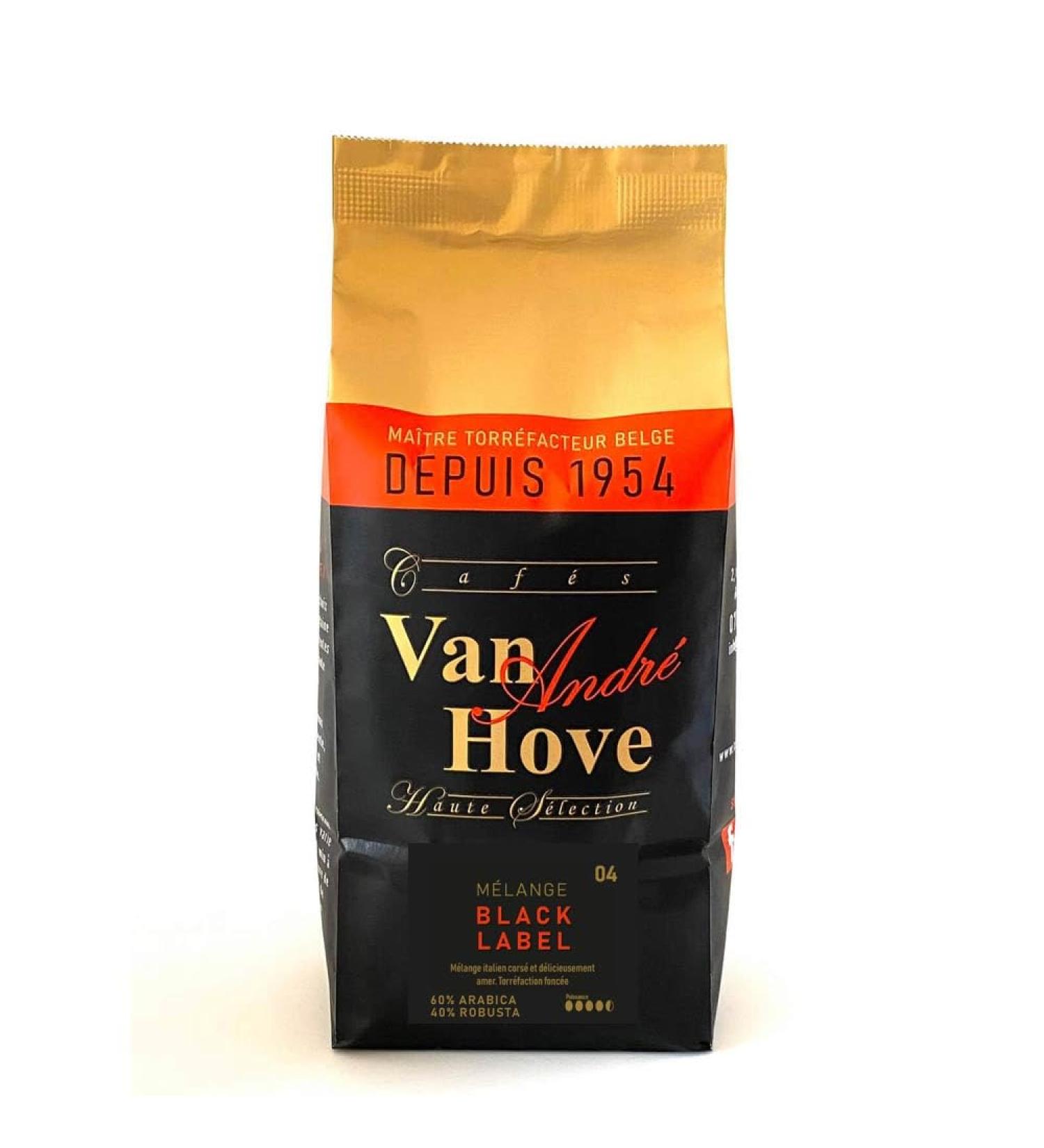Caf s Van Hove Black Label Espresso Blend (1000g)