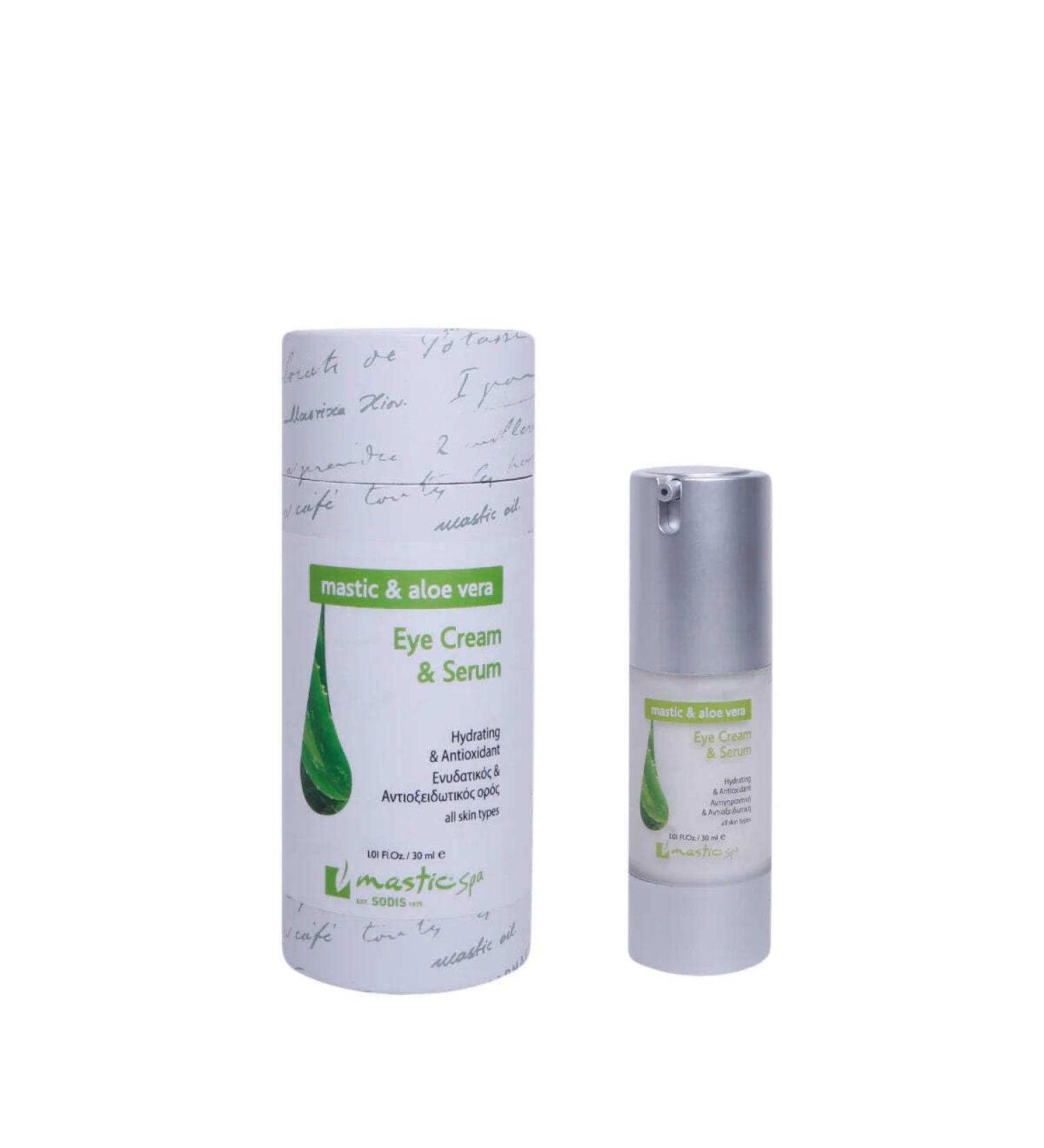Mastic Spa Aloe Eye Cream & Serum against eye wrinkles 30ml / 1.01 Fl. Oz