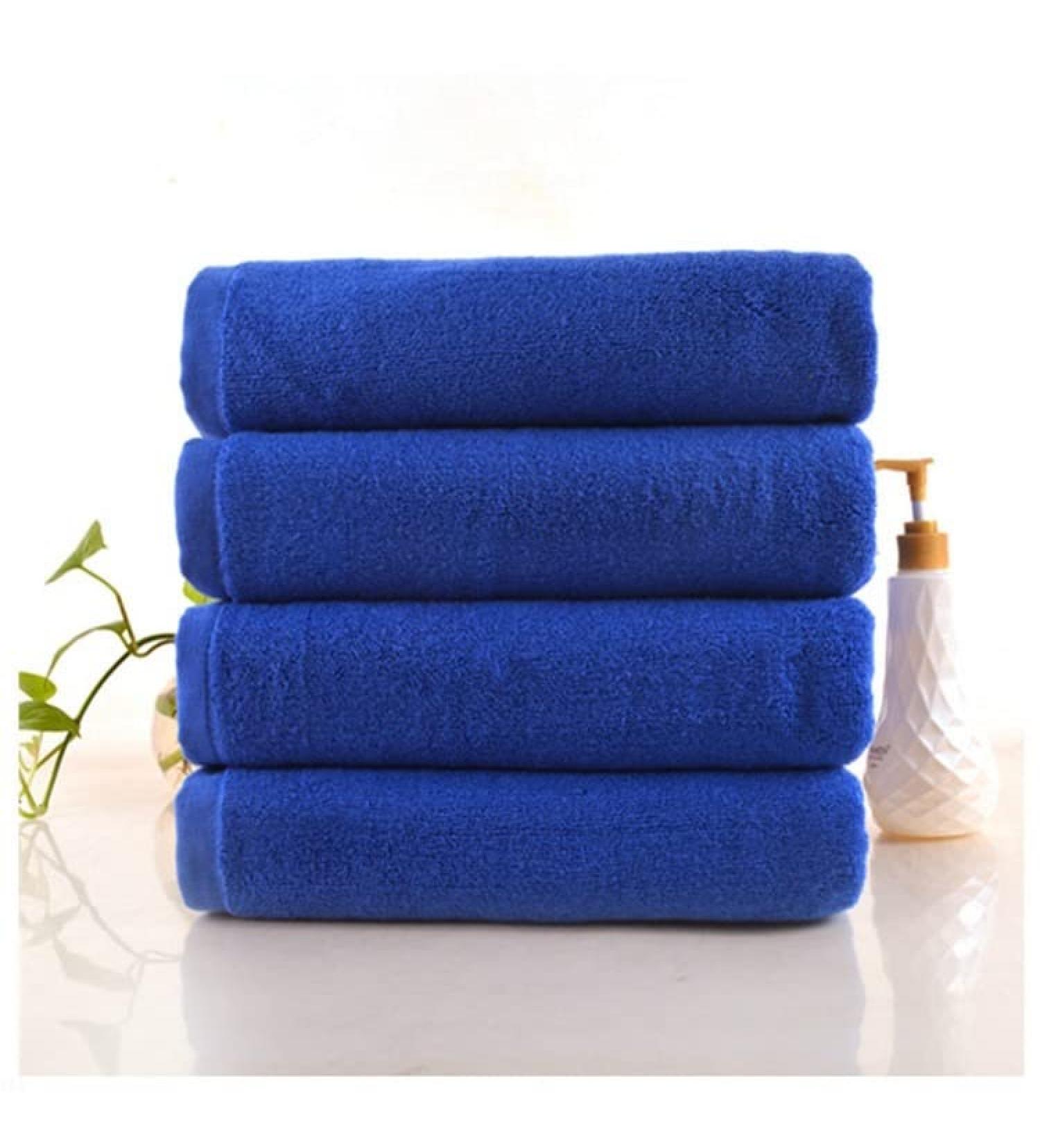 Buy Pure Cotton Blue Face Towel - 3570cm Beauty & Hair Salon Essential | Soft Coffee Color Foot Bath Towel - Buy Online on GoSupps.com