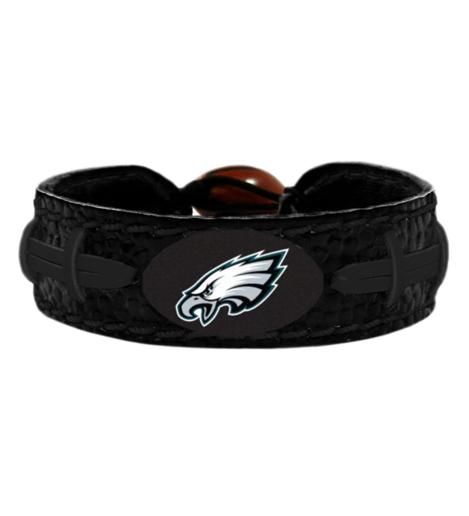 Gamewear Tonal Bracelets-Standard Width Buffalo Bills NFL Football bracelet in team paint Schwarz Philadelphia Eagles Unity size Tonal