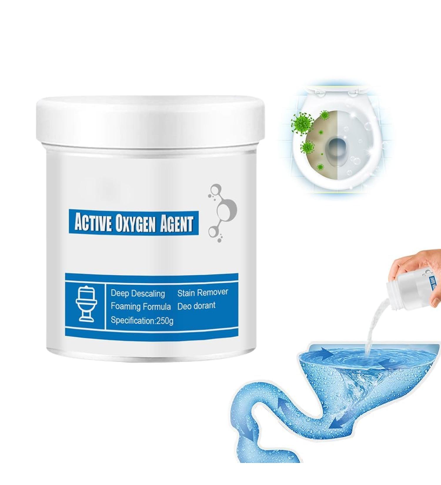 2024 New Extra Strong Toilet Cleaner - Activated Carbon Foam - Removes Urine Stone & Stubborn Deposits (3 x 250g) - International Shipping Available - Buy Online on GoSupps.com