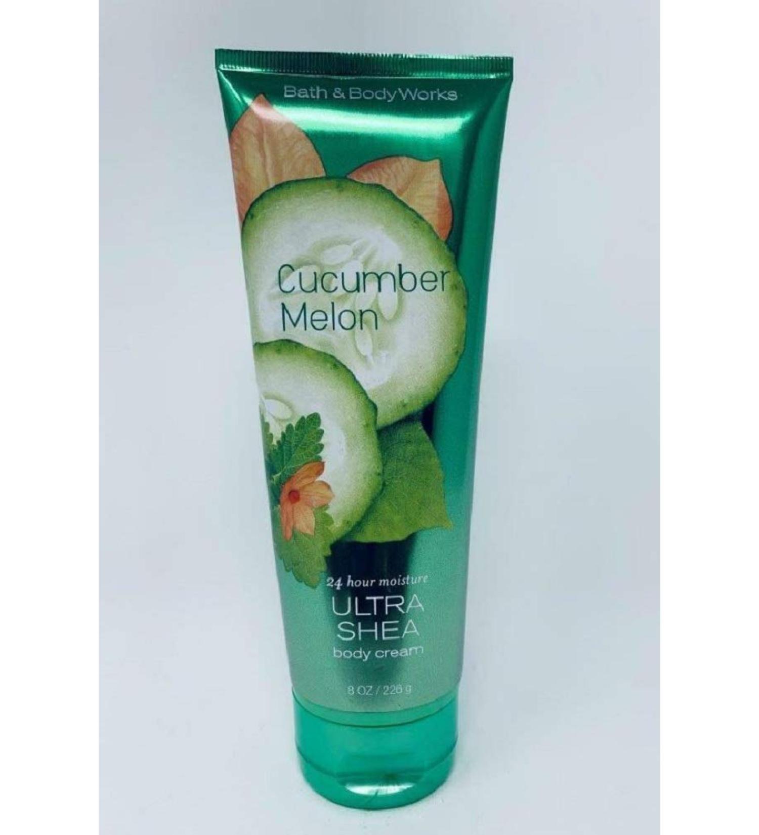 Bath & Body Works Ultra Shea Cream Cucumber Melon 8 oz Cucumber 8 Fl Oz (Pack of 1)