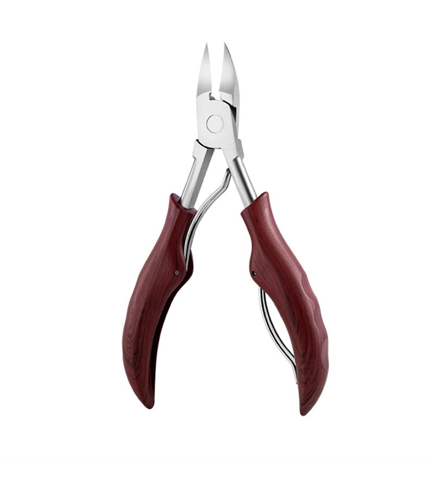 Nail Clipper for Thick Nails Nail Art Cuticle Clipper Scissors Manicure Pedicure Paronychia Dead Skin Romover Nipper Tool Stainless Steel Pliers Toenail (Color : 01) - Buy Online on GoSupps.com