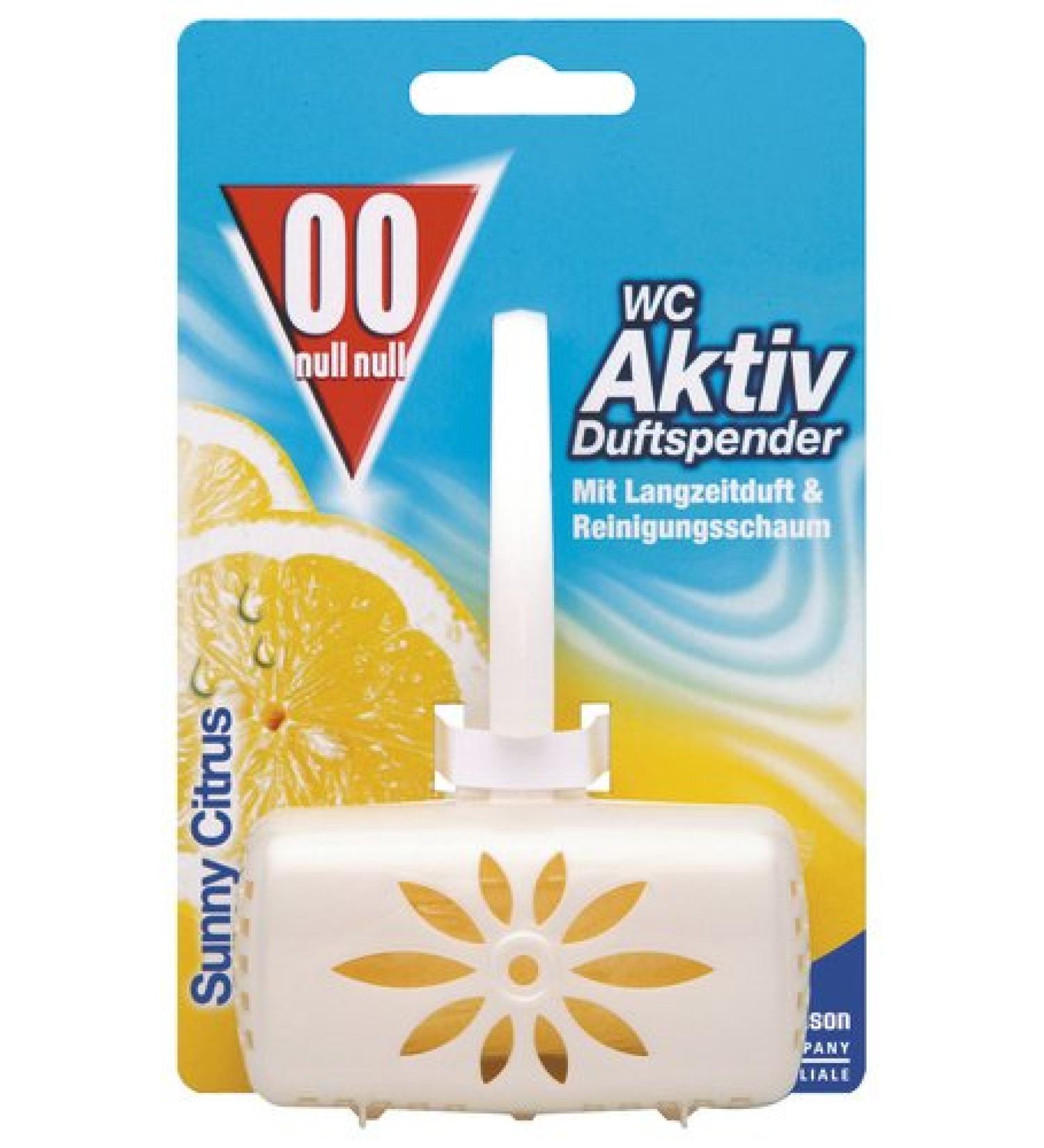 00 WC fragrance dispenser lemon freshness pack of 4 (4 x 40 g)