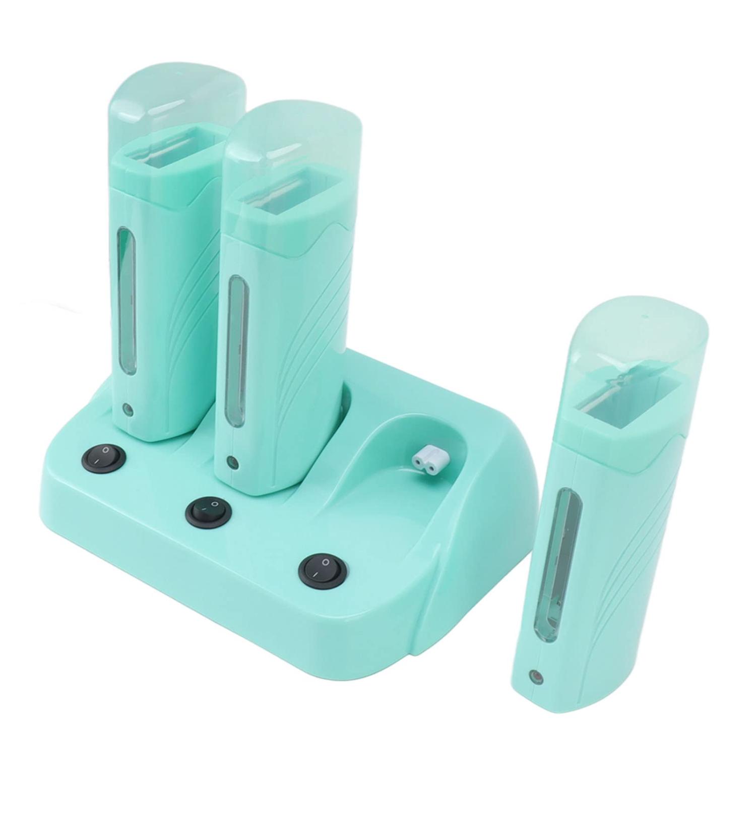 3-in-1 Wax Warmer for Cartridges Electric Roll-On Heater | Hair Removal Solution (EU 220V) - Buy Online on GoSupps.com