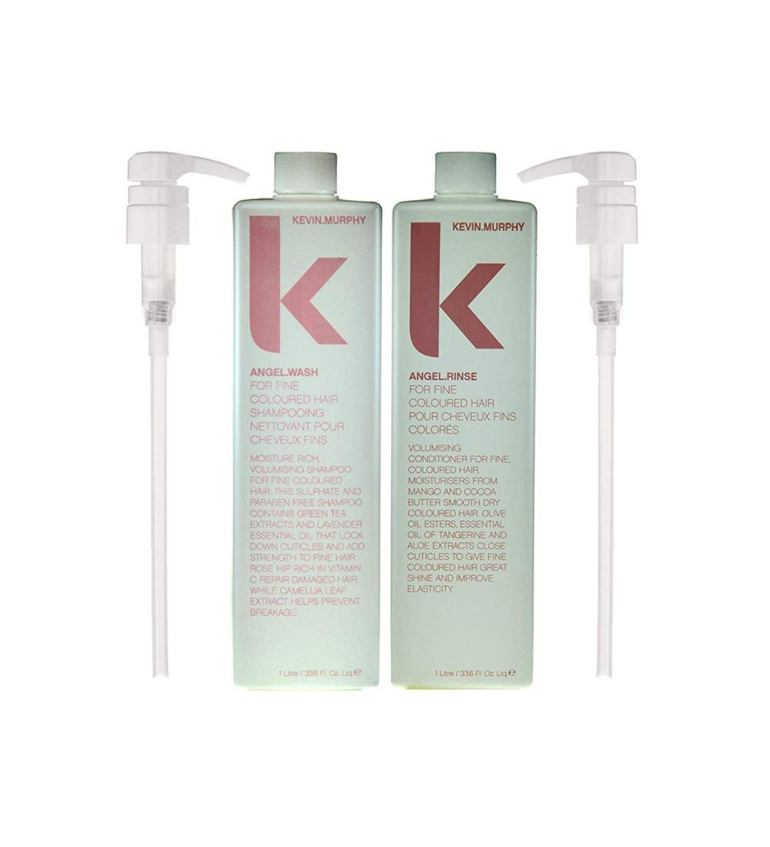 Kevin Murphy Angel Wash & Rinse Duo 33.6 Oz Set with Pumps - Hydrating Hair Care - Buy Online on GoSupps.com