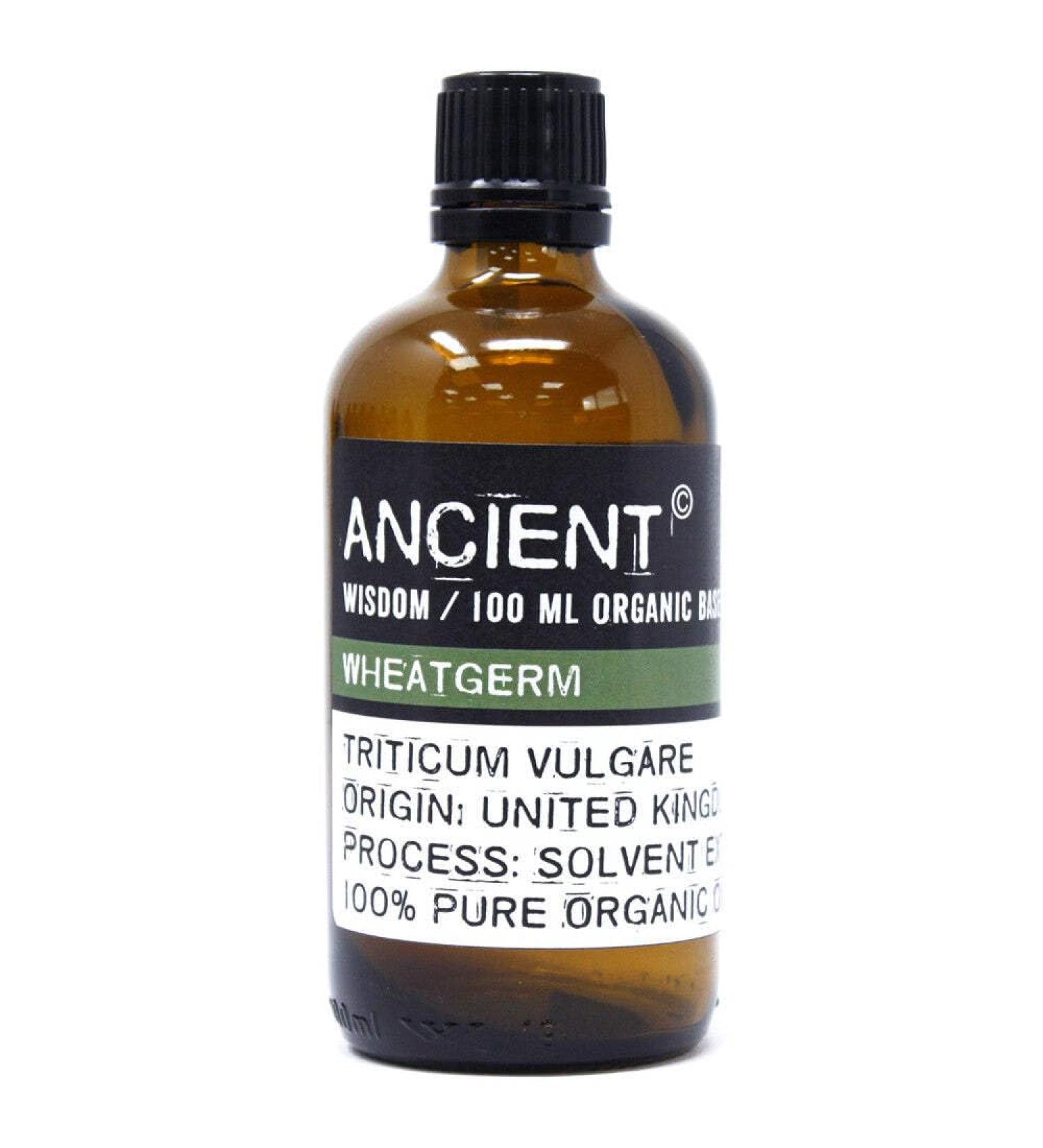 Ancient Wisdom Organic Wheat Germ Base Oil 100ml - Buy Online on GoSupps.com