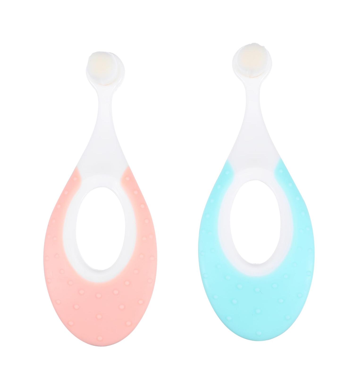 Beaupretty Children's Toothbrush Set - 2 Pack Baby Oral Care Tool for Infants & Toddlers - Ideal for 1 Year Olds - Buy Online on GoSupps.com