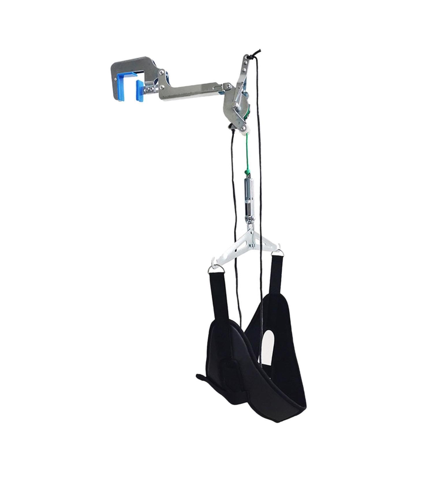 perfk Cervical Traction Device - Adjustable Over The Door Portable Neck Pain Relief for Home Use - Buy Online on GoSupps.com