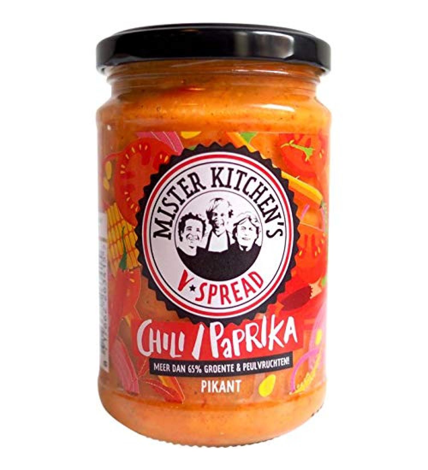 Mister Kitchen Mister Kitchen 's V-Spread by Mister Chile Chilli Kitchen 270 g