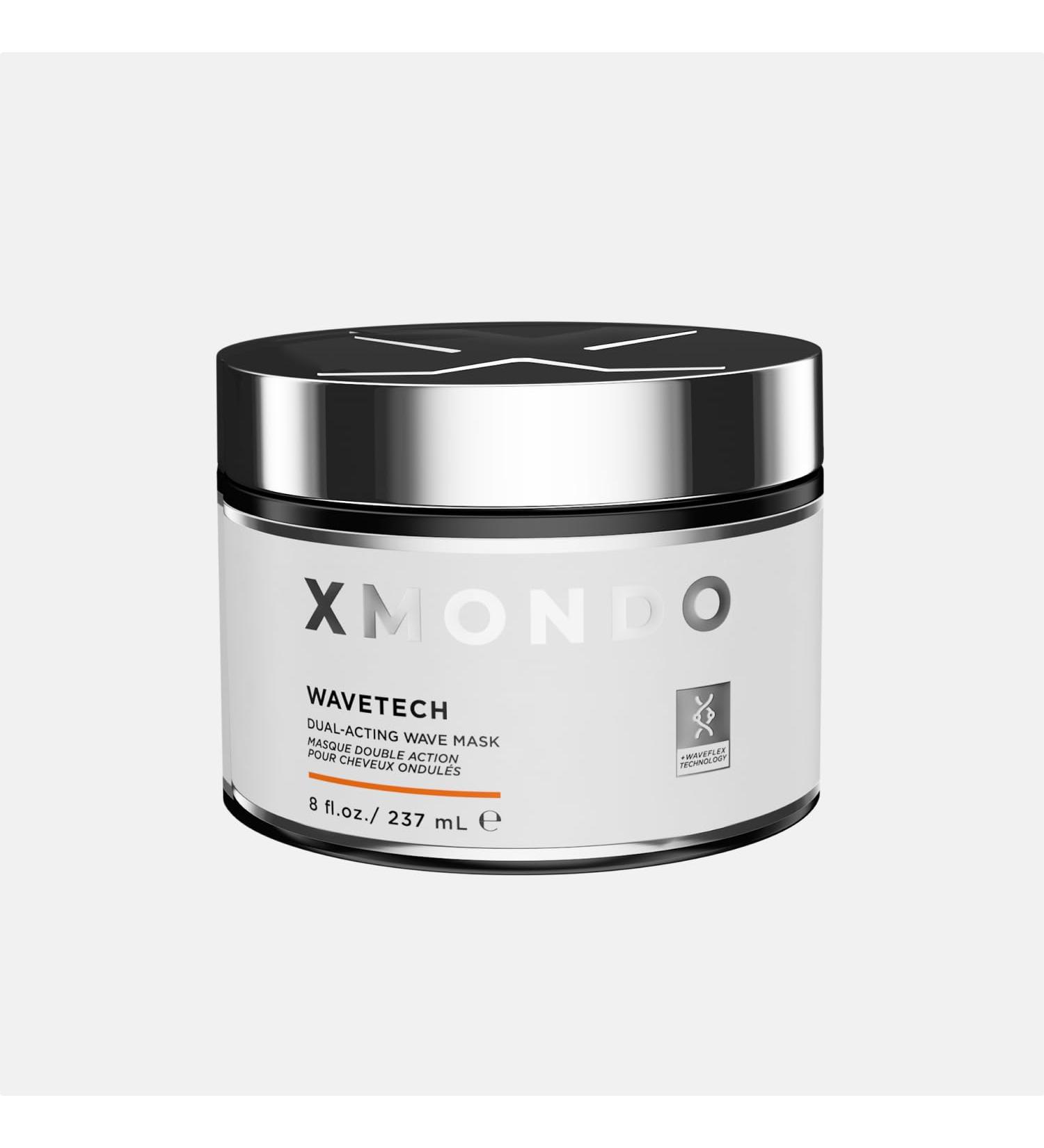 XMONDO Hair Wavetech Dual-Acting Wave Mask - Vegan Hyaluronic Acid & Shea Butter Deep Moisture & Frizz Control 8 Fl Oz - Buy Online on GoSupps.com