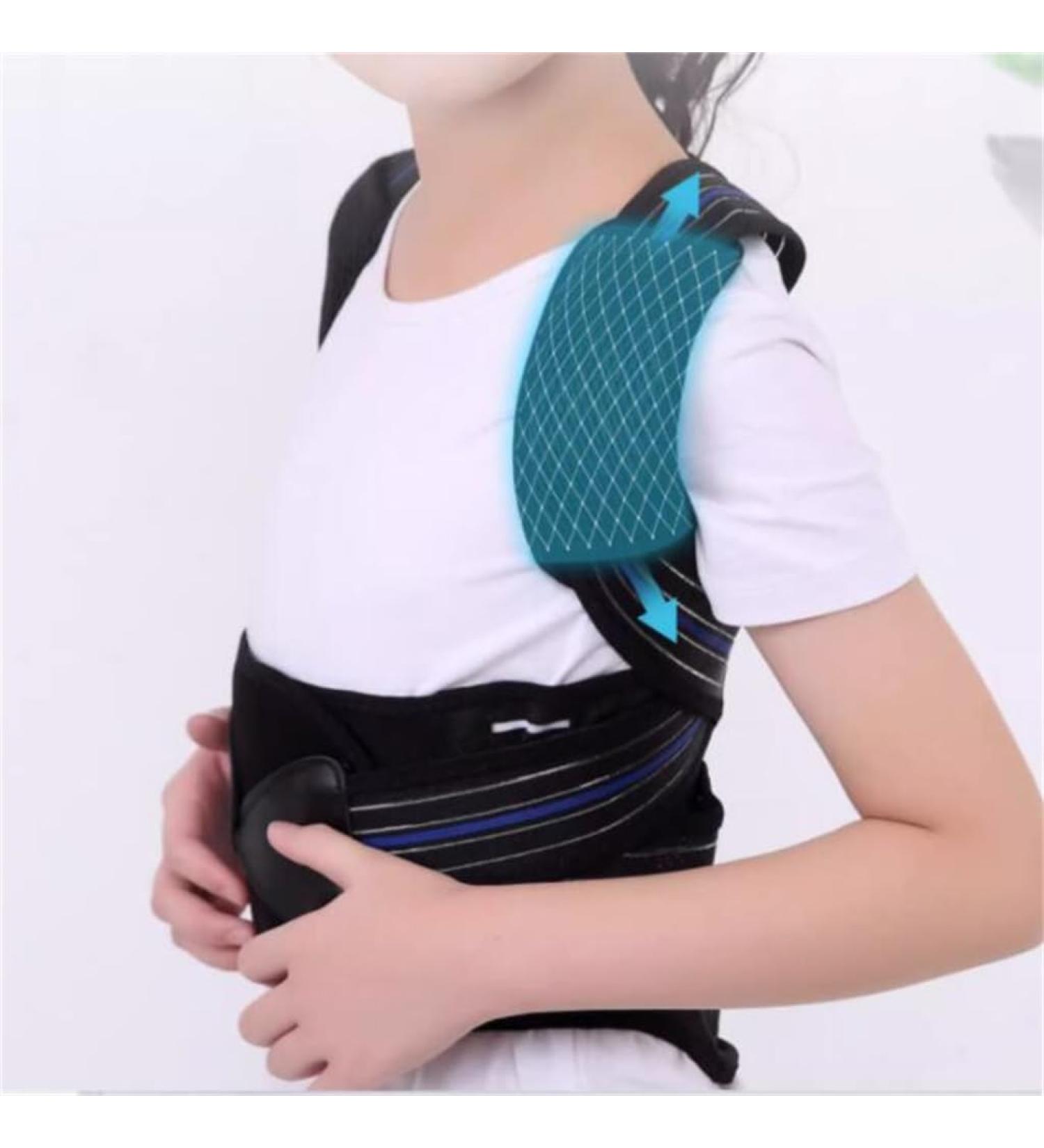 DFHBFG High and Low Shoulder Scoliosis Orthotic Adolescent Thoracolumbar Hunchback Correction Belt(Size:X-Large) X-Large D - Buy Online on GoSupps.com