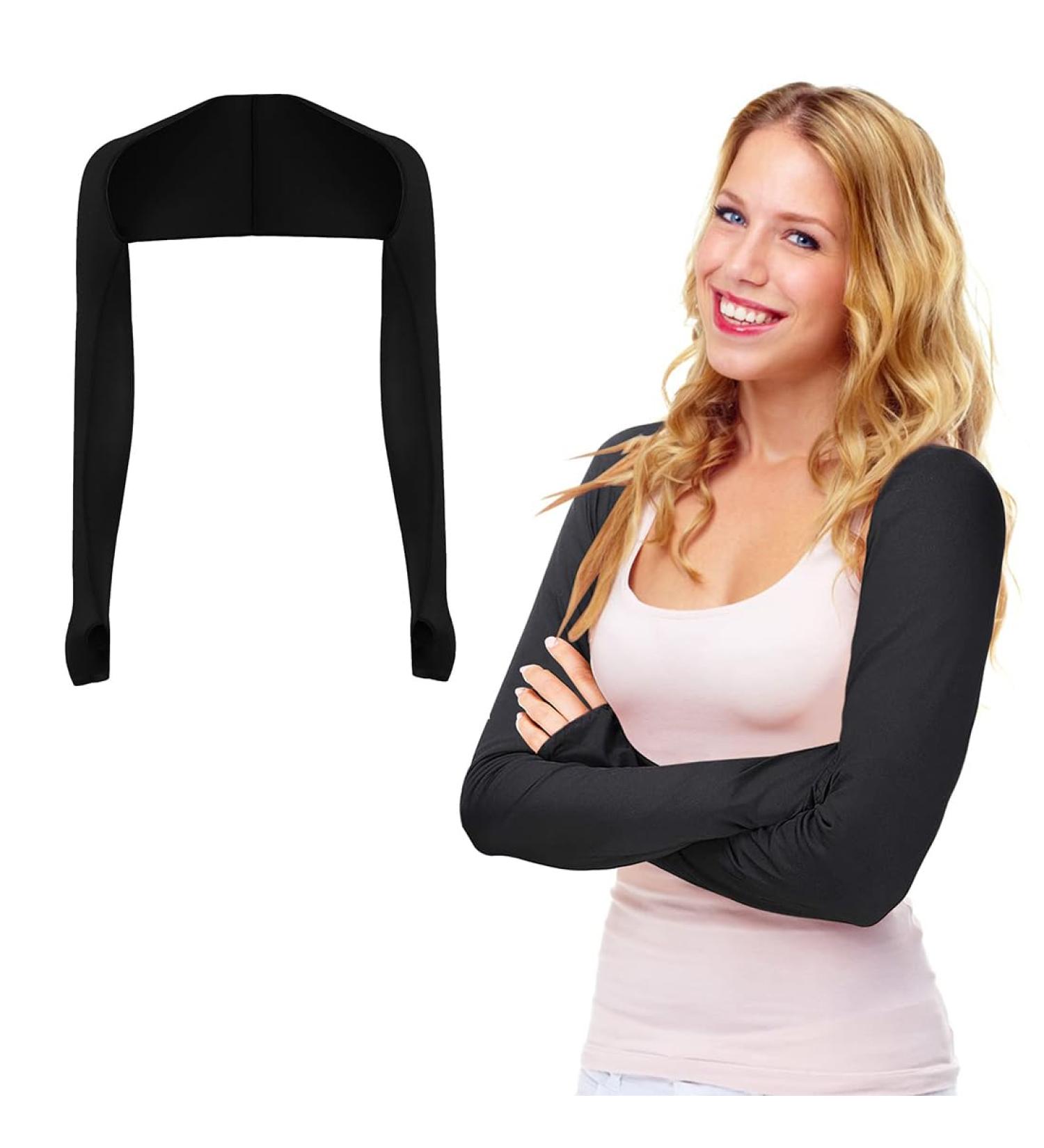 Plabbdpl UV Protection Bolero & Arm Cuff Cooling Scarf - Sun Protection for Sports Golfing & Hiking - Buy Online on GoSupps.com