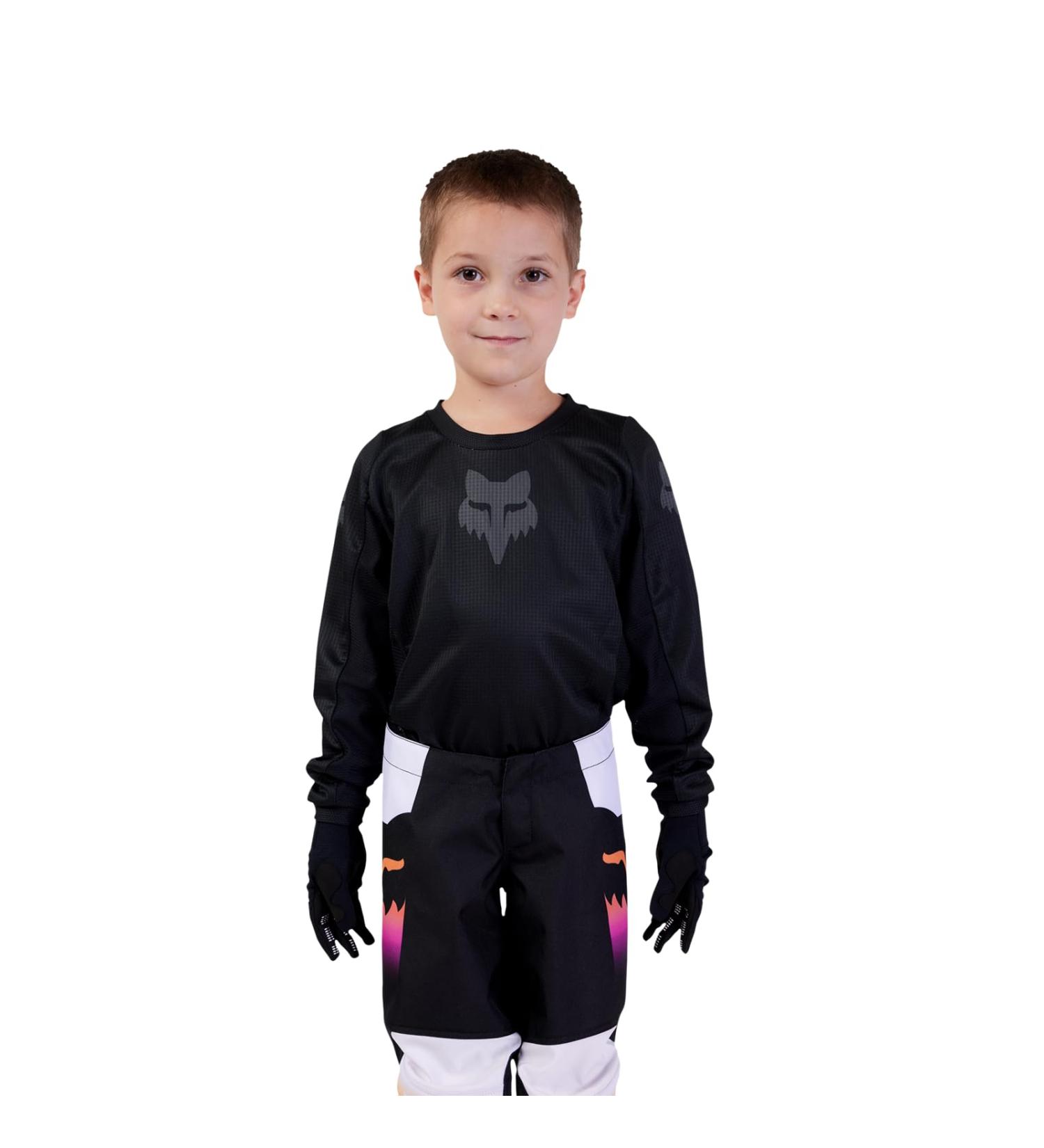 Buy Fox Racing Unisex Kids Blackout Jersey Windbreaker M Black - High-Quality International Shipping Available - Buy Online on GoSupps.com