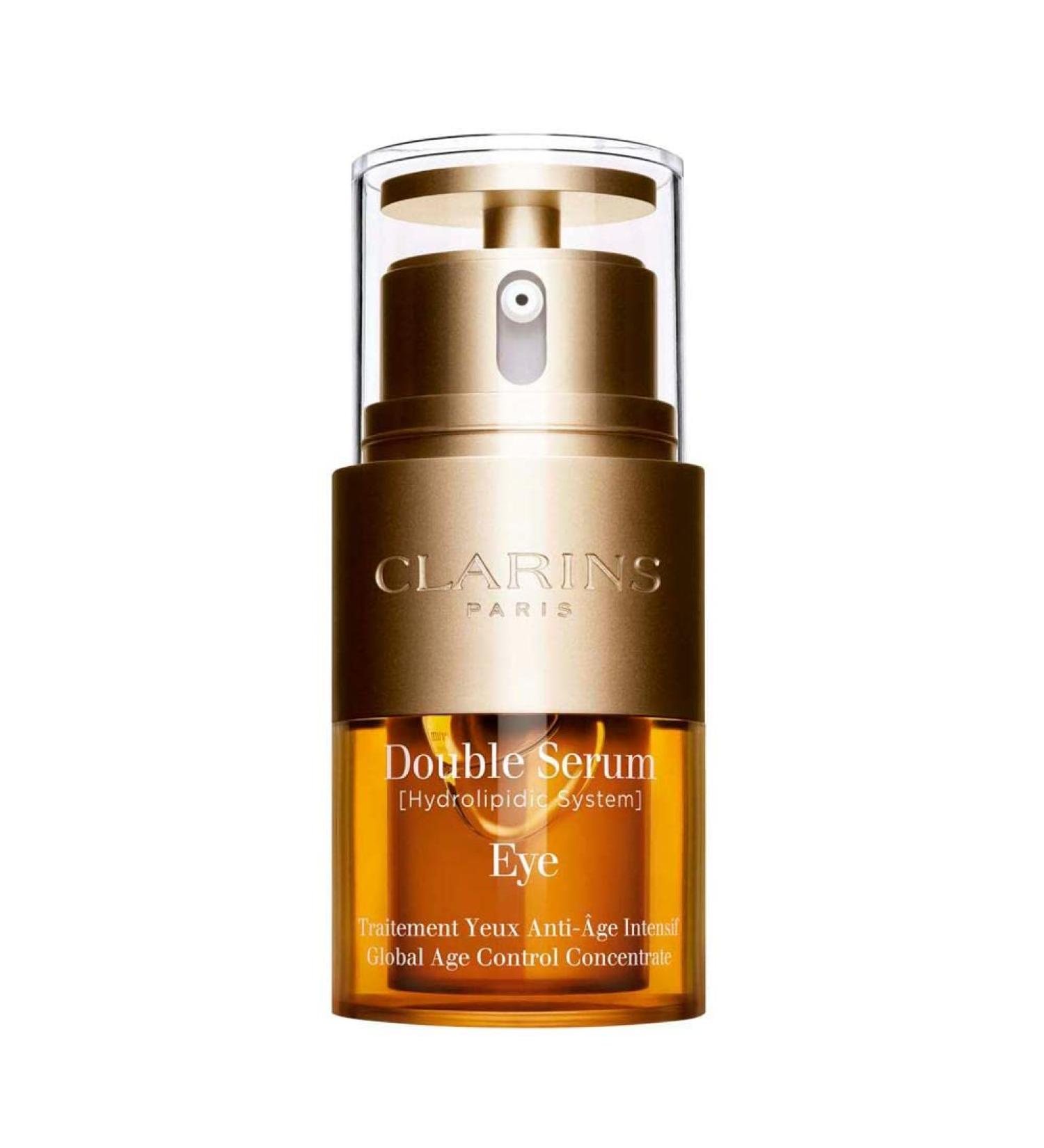 Clarins Double Serum Eye | Anti-Aging Treatment for Youthful-Looking Eyes | 13 Plant Extracts | 0.6 Oz - Buy Online on GoSupps.com