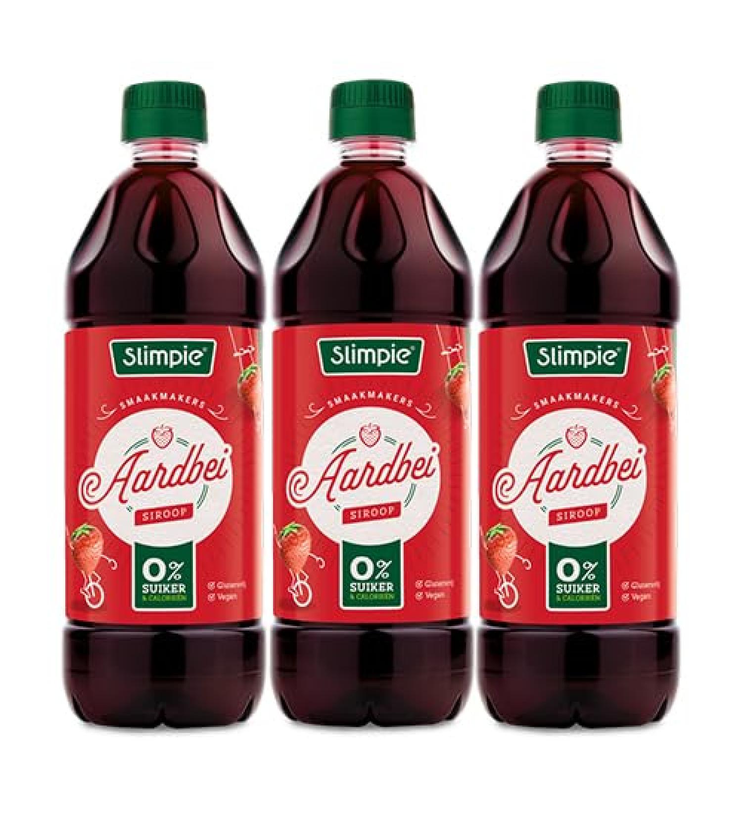 Slimpie - Strawberry Lemonade syrup - 3x 650ml