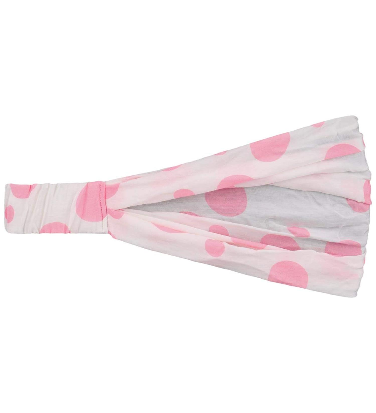 Buy Lipodo 3 in 1 Dots Children's Headband - Stylish Hairband for Women & Children - White-Pink - Perfect for Spring-Summer (Size 53-56) | International Shipping Available - Buy Online on GoSupps.com
