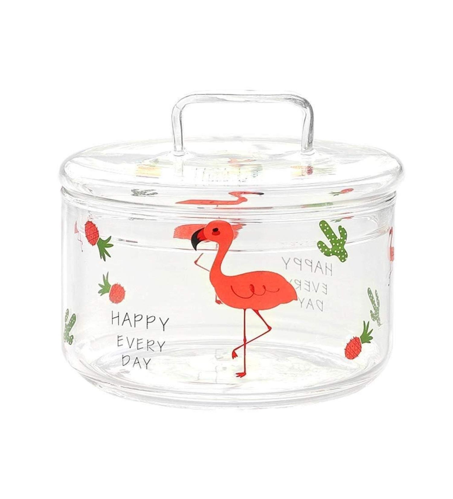 Bowl Ceramic Bowl Glass Bowl Transparent with lid Fruit Bowl Dessert Salad Bowl Home Soup Bowl Creative Heat Cereal Bowl Restaurant Kitchen - Buy Online on GoSupps.com