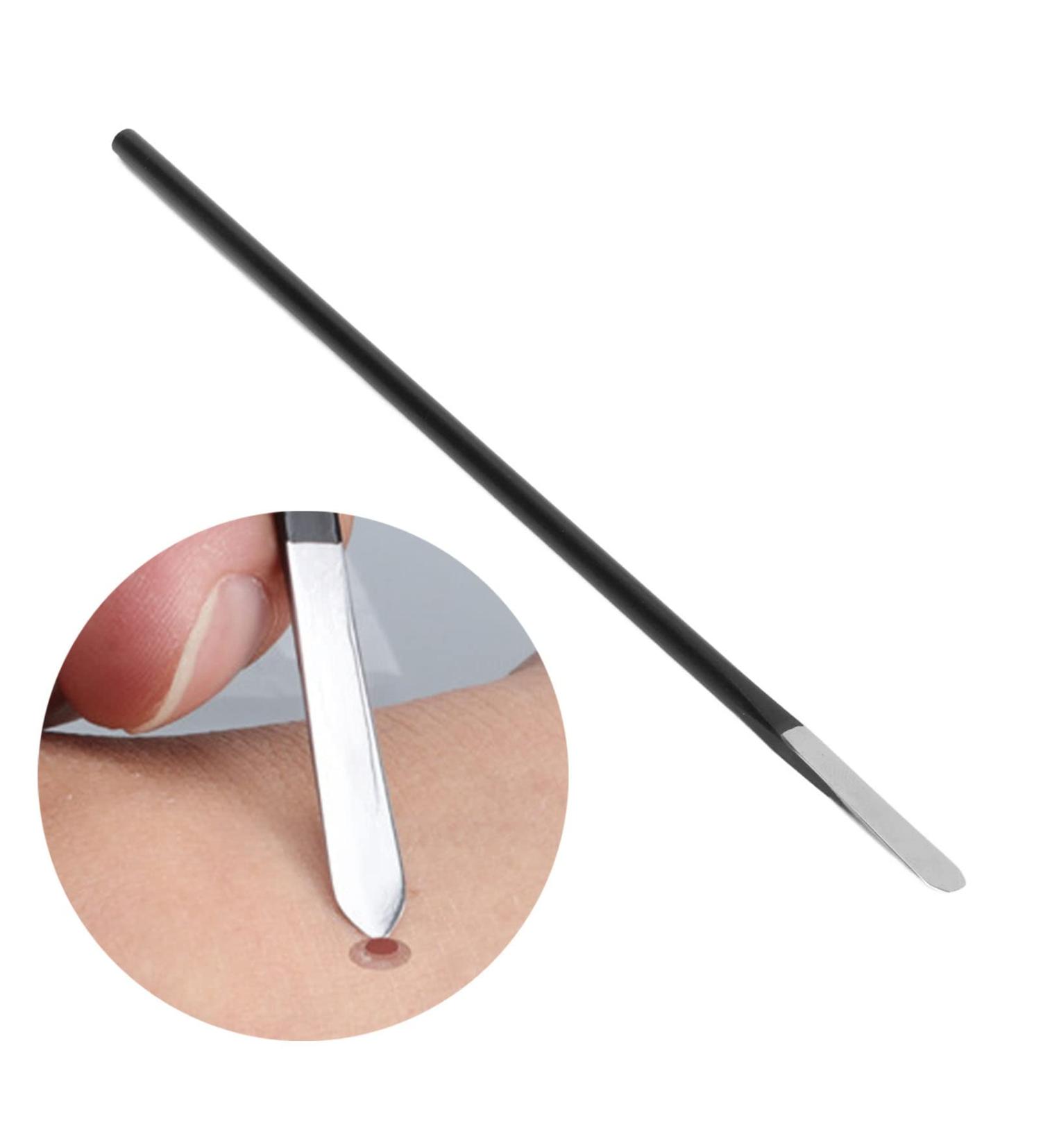 Facial Peels Stainless Steel Wart Removal Pedicure Knife Ergonomic Portable Corn Removal Pedicure Knife Pedicure Knife for Men Women Facial Peels - Buy Online on GoSupps.com