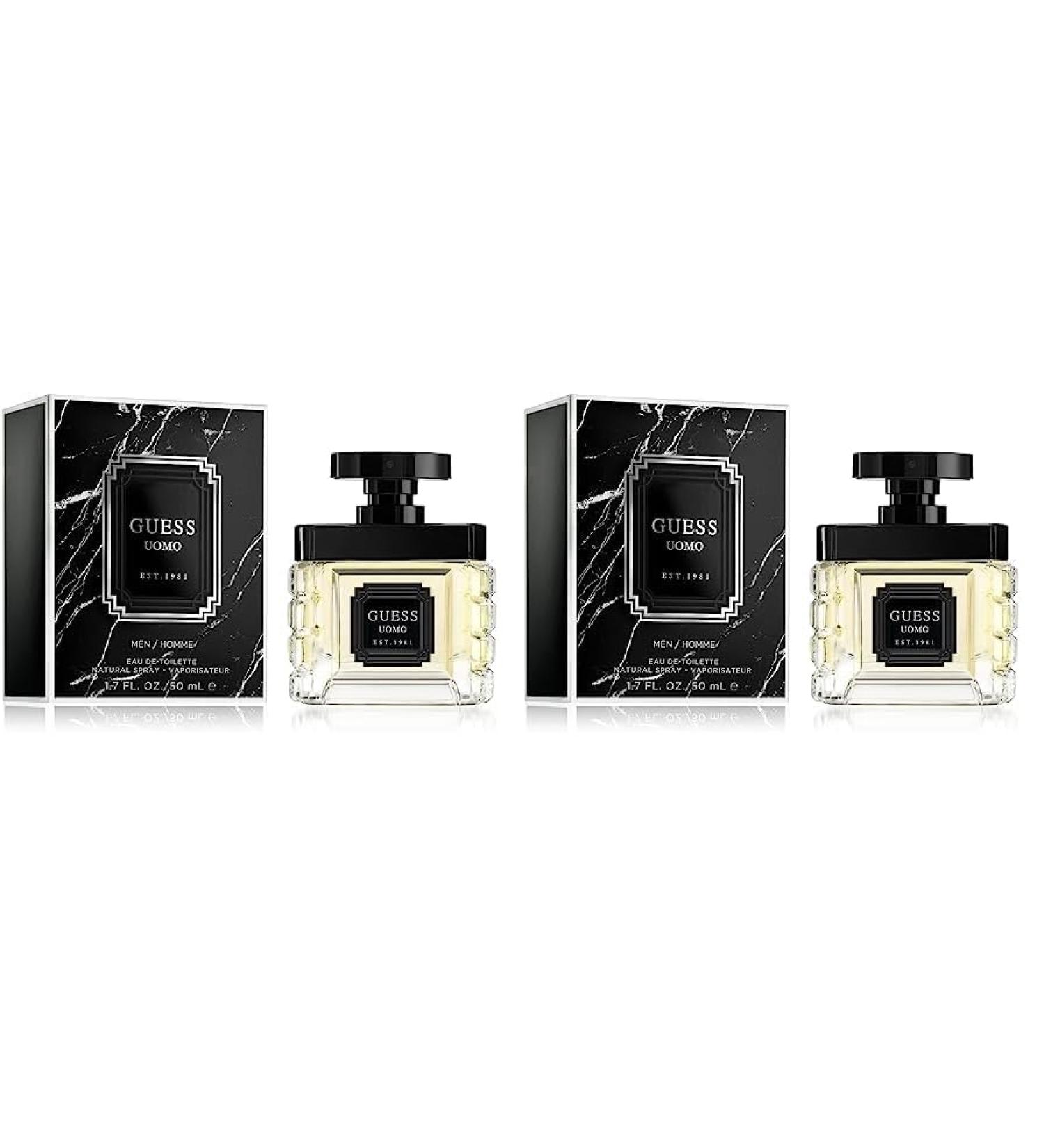 GUESS UOMO Eau de Toilette 1.7 Fl Oz (Pack of 2) Eau de Toilette 1.70 Fl Oz (Pack of 2) - Buy Online on GoSupps.com