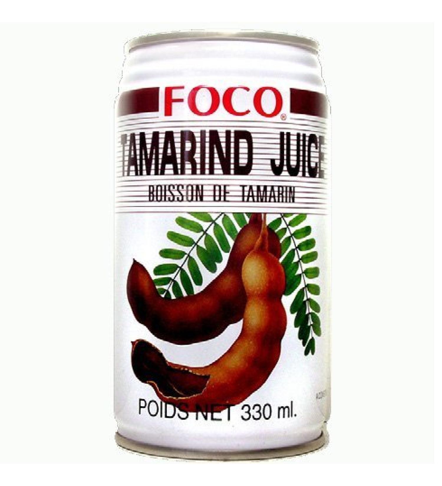 Foco Lot de 6 bouteilles de jus de tamarin 350 ml