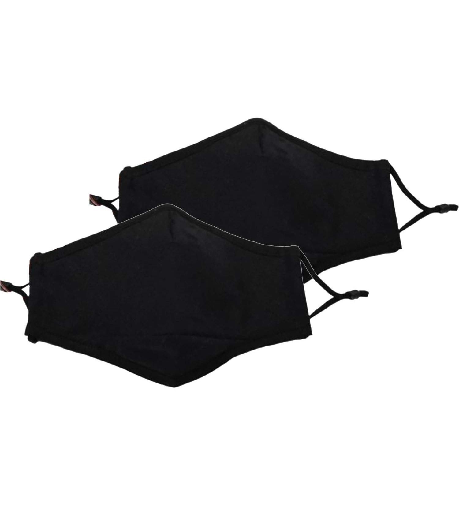 Cello Plain Black Face Masks - 200g Pack of 2 | Fast International Shipping - Buy Online on GoSupps.com