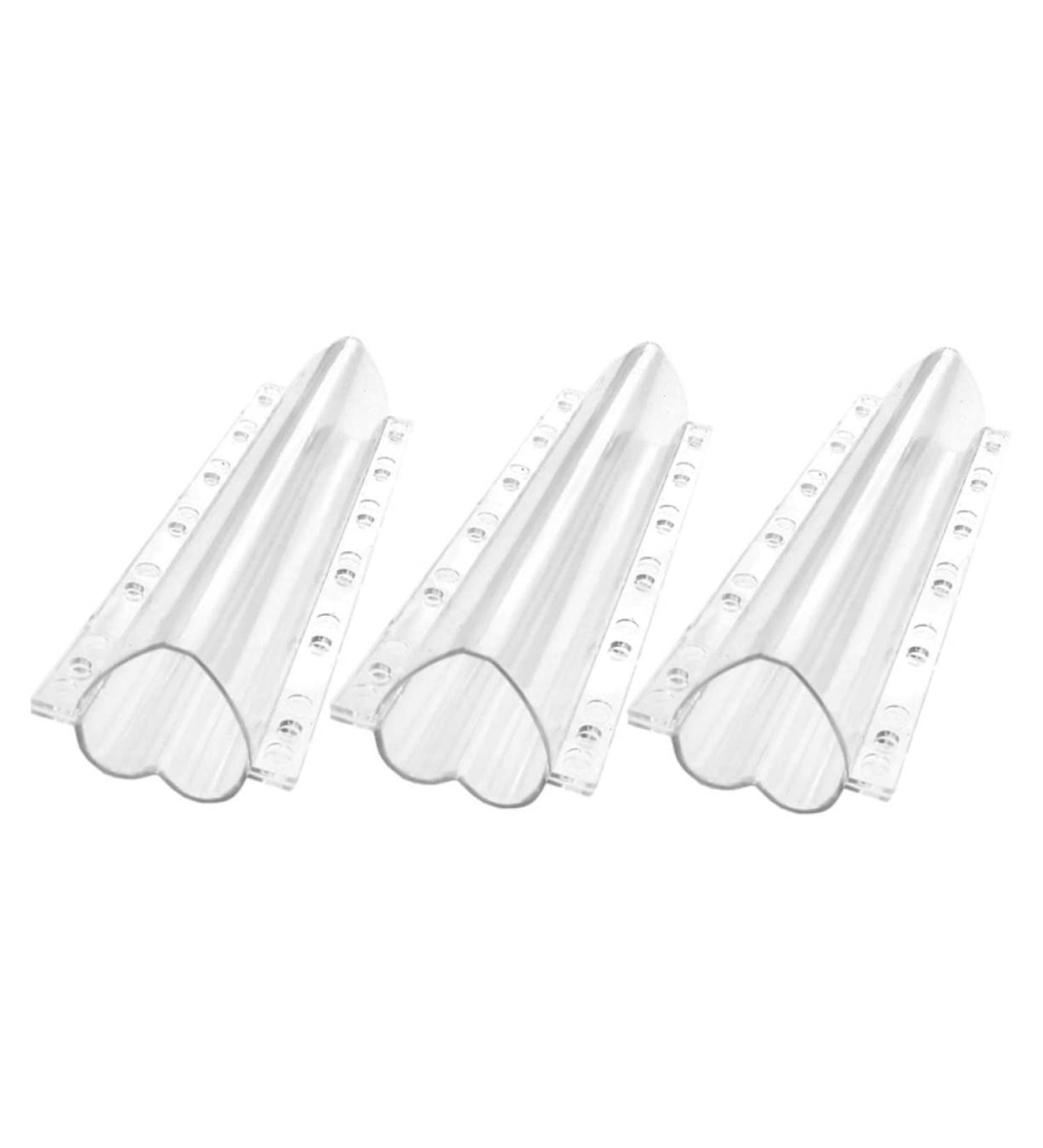GANAZONO 3pcs Vegetable Shaping Star Pizza Accessories Strawberry Fruit Stereotypes Transparent 20x6.5cm - Buy Online on GoSupps.com