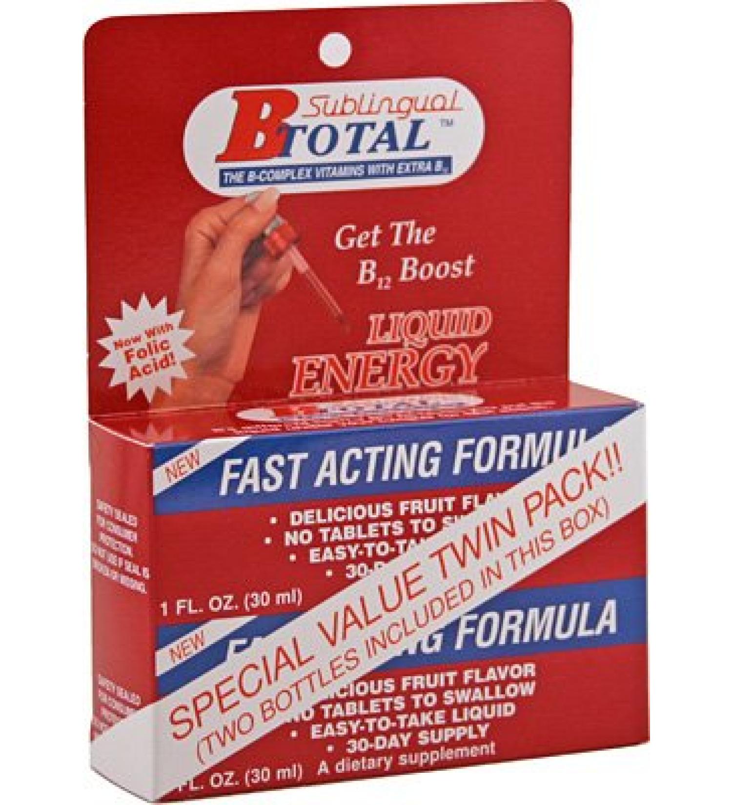 Sublingual Products Sublingual Products Btotal Twinpack 1 + 1 Oz Liquid