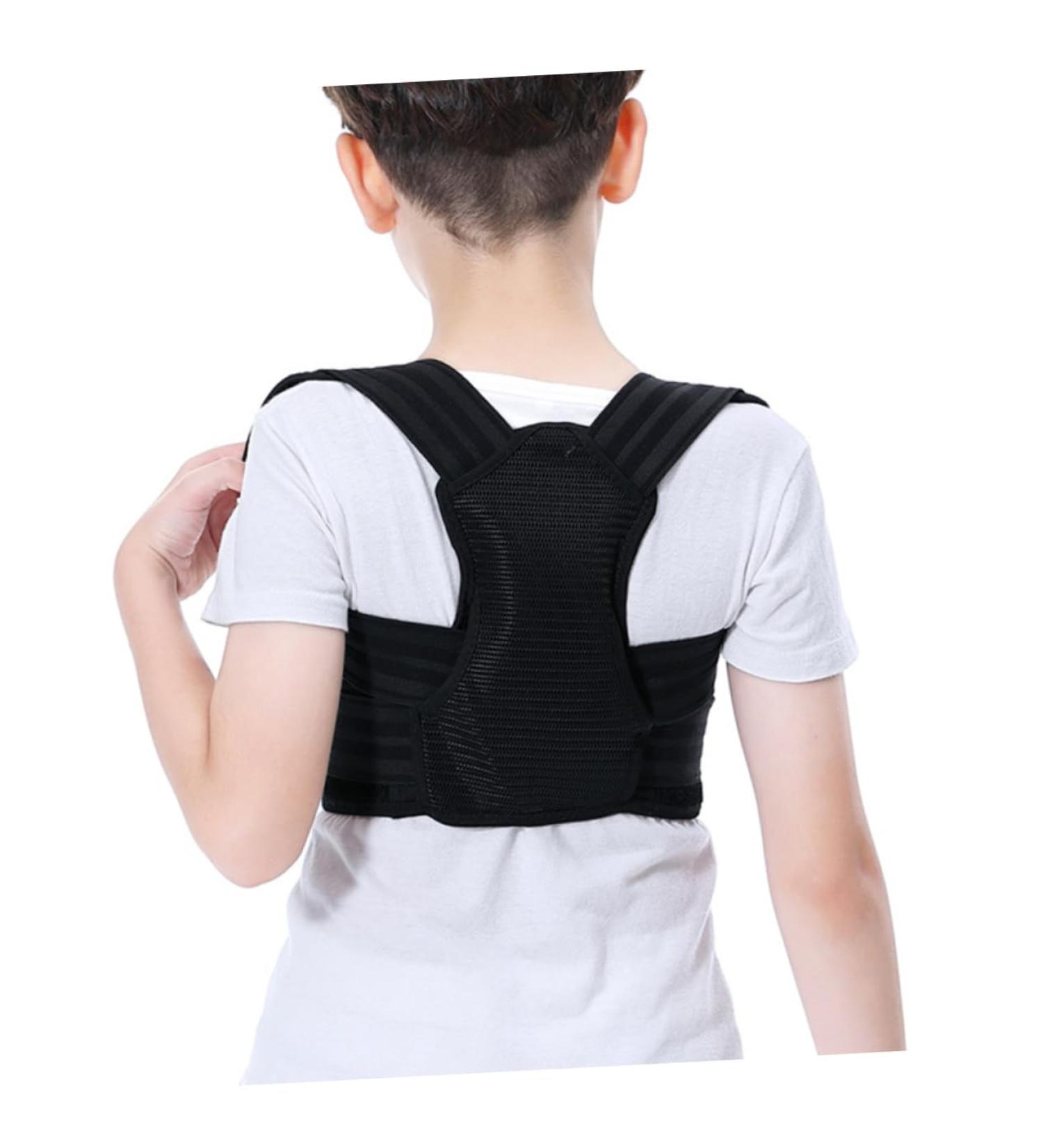 FRCOLOR Hunchback Adjustable Posture Brace - Breathable Orthopedic Shoulder Strap for Men Women & Children - Invisible Hunchback Support for Better Posture - Buy Online on GoSupps.com