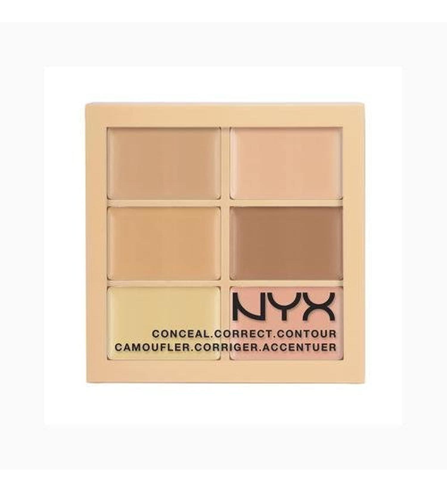 NYX Conceal Correct Contour Palette 3CP01 Light - 0.05 Oz - Buy Online on GoSupps.com