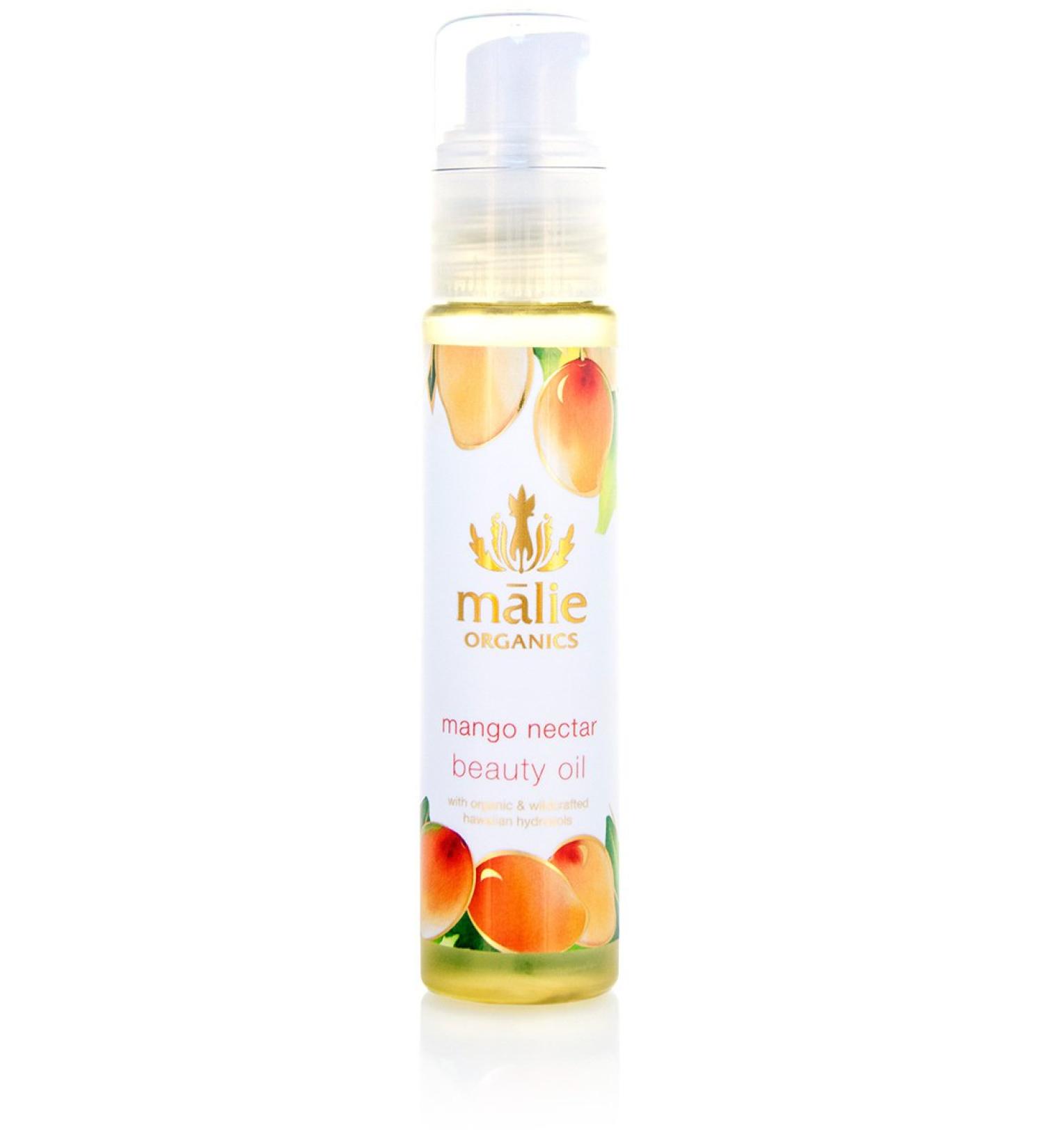 Malie Organics' Mango Nectar All Natural Organic Therapeutic Botanical Beauty Oil Moisturization & Nourishment for any Any Skin Type - Buy Online on GoSupps.com
