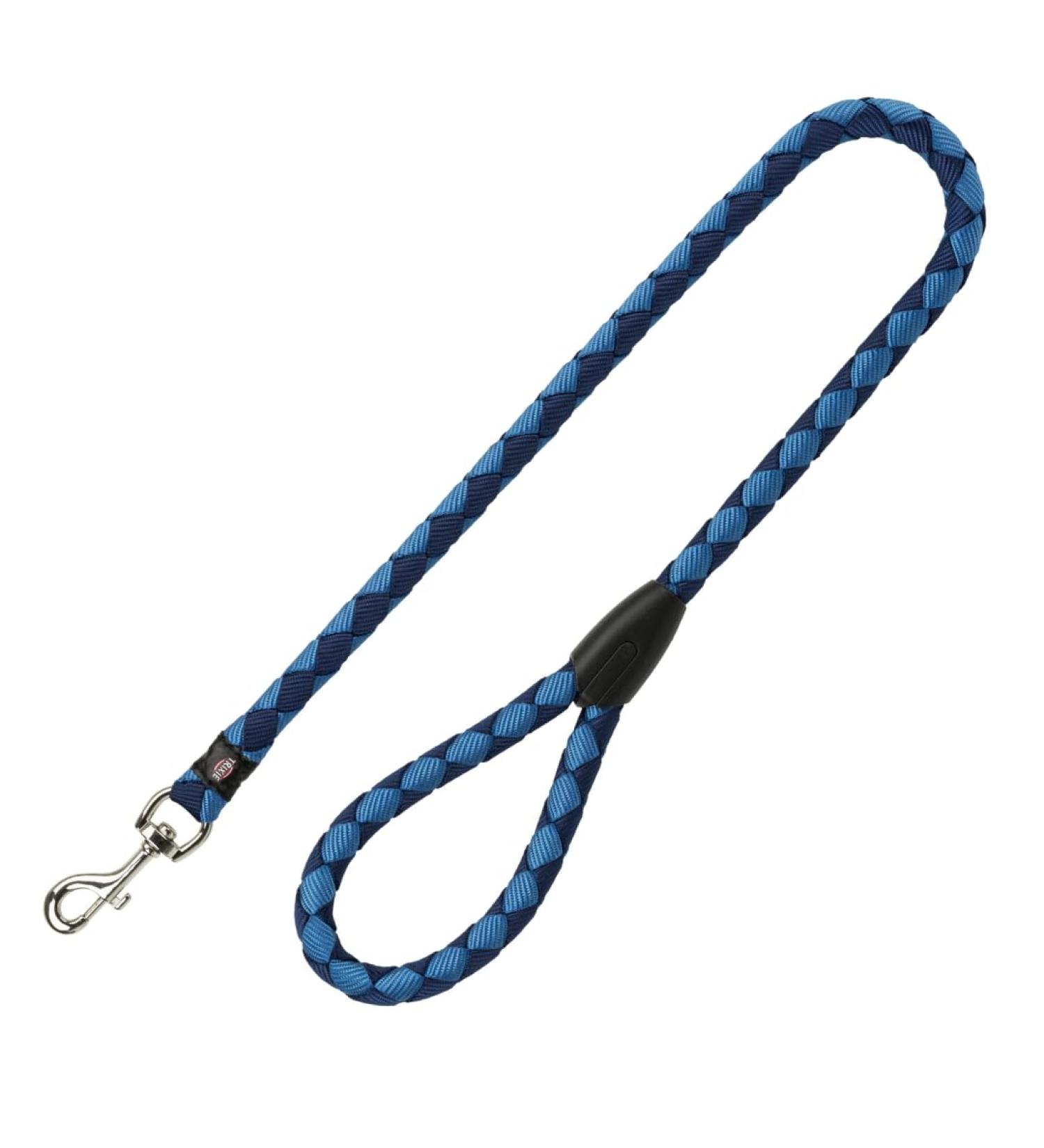 Trixie Cavo Dog Leash S-M - 1m 12mm Indigo/Royal Blue - Short Leash for Small to Medium Dogs | Best Control - Buy Online on GoSupps.com