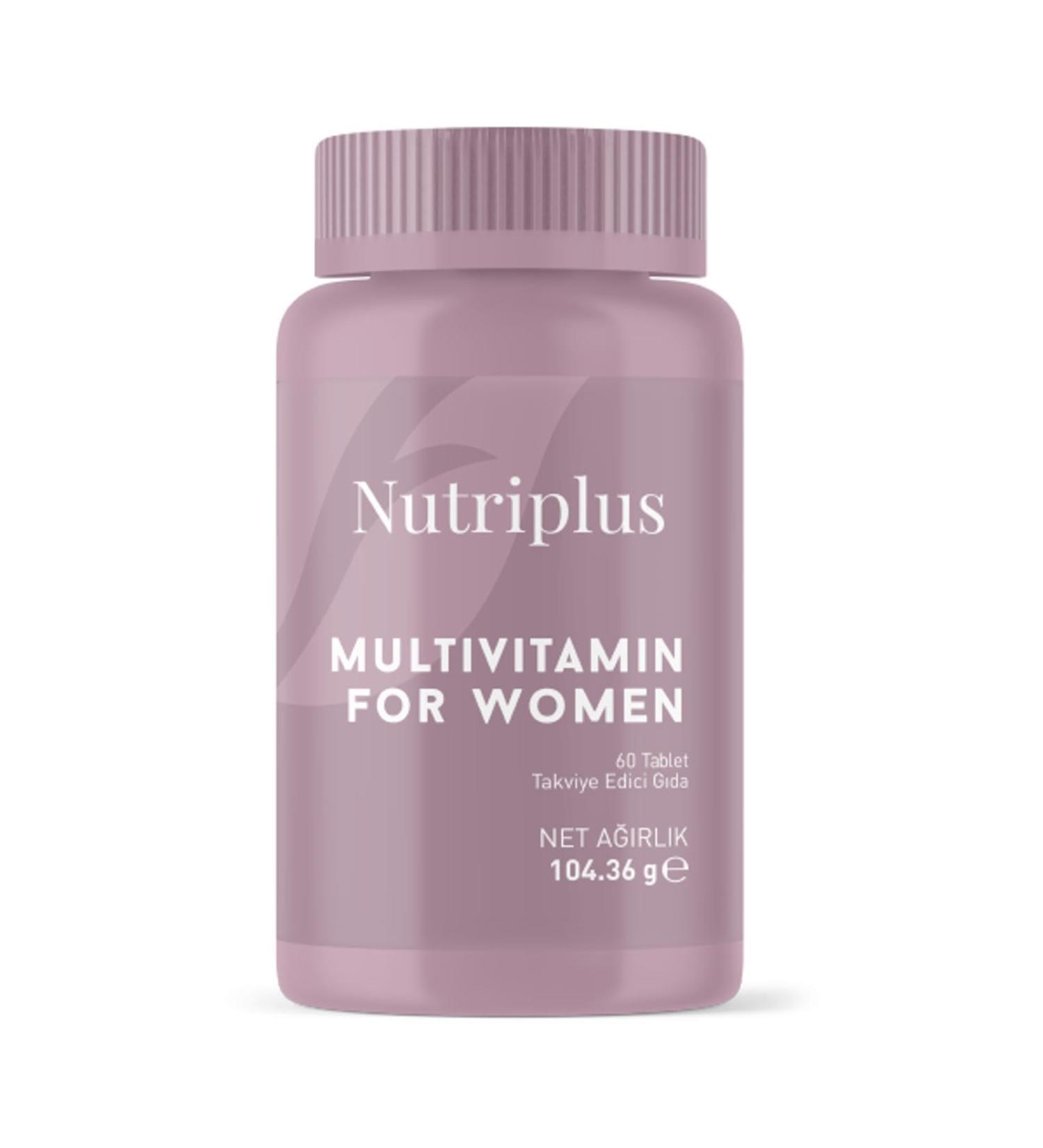 FARMASi Nutriplus Multivitamin and Mineral for Women - 60 Tablets - Buy Online on GoSupps.com